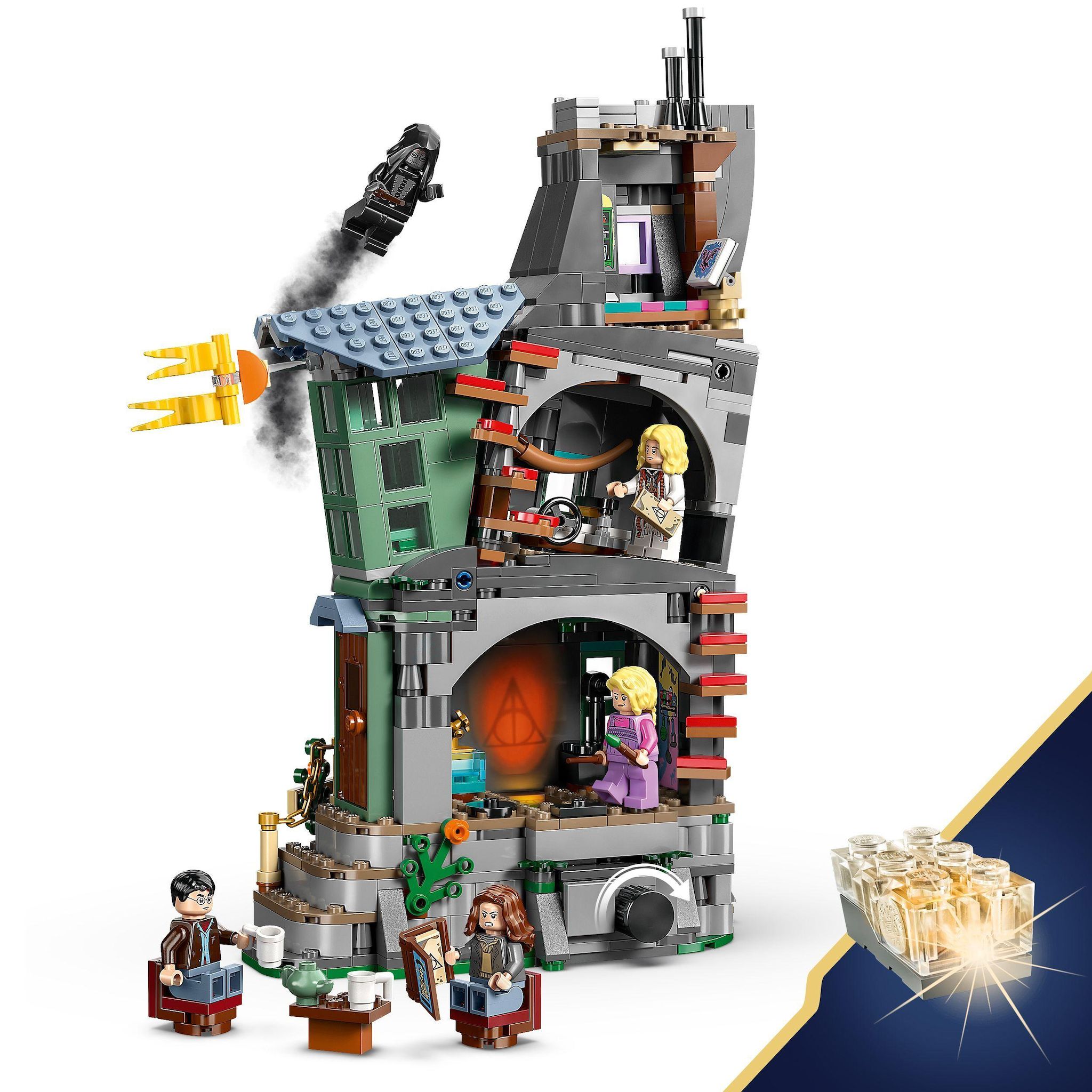 Voir la diapositive 4 : LEGO Harry Potter 76467 - La maison de Luna Lovegood