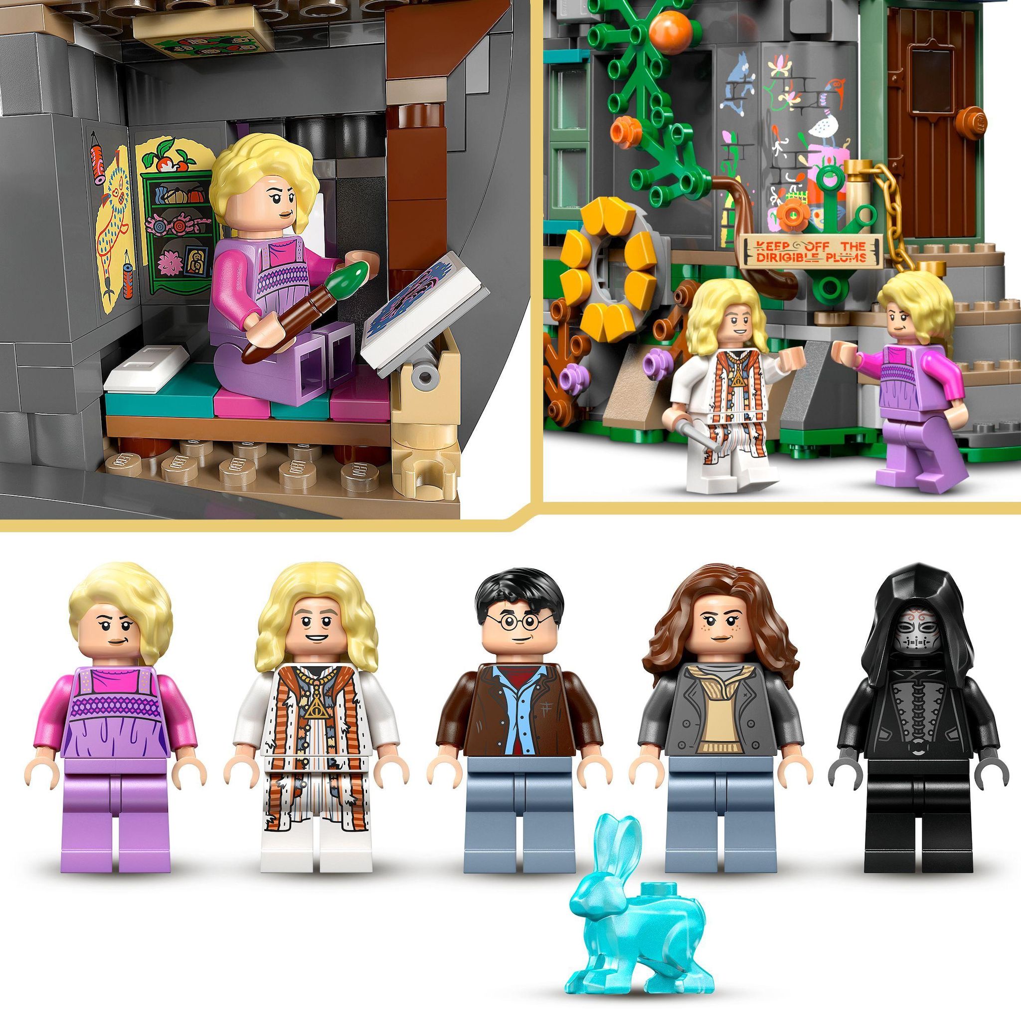 Voir la diapositive 5 : LEGO Harry Potter 76467 - La maison de Luna Lovegood