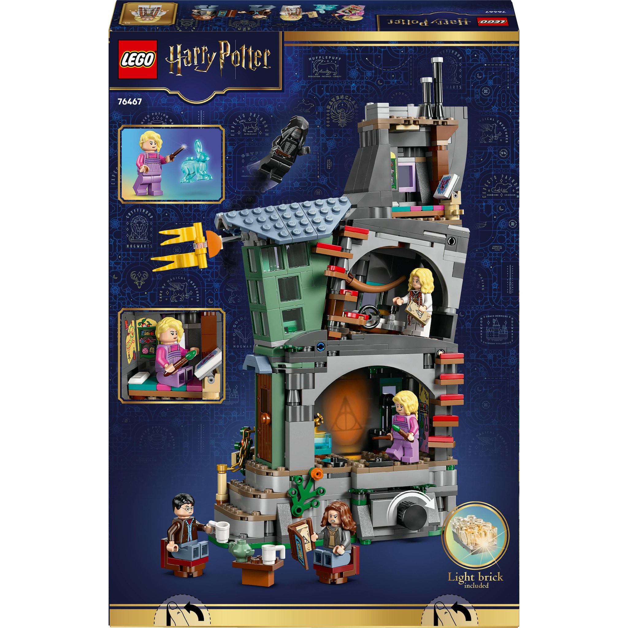 Voir la diapositive 8 : LEGO Harry Potter 76467 - La maison de Luna Lovegood