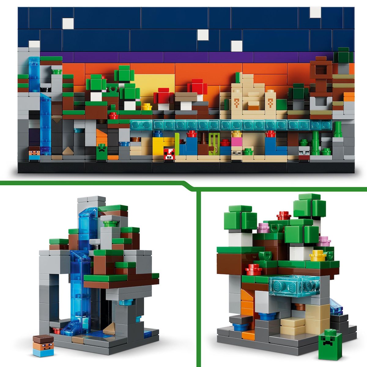 LEGO Minecraft 21589 - Mini Biomes