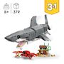 Voir la diapositive 3 : LEGO Creator 31381 - Le redoutable requin et le coffre au trésor