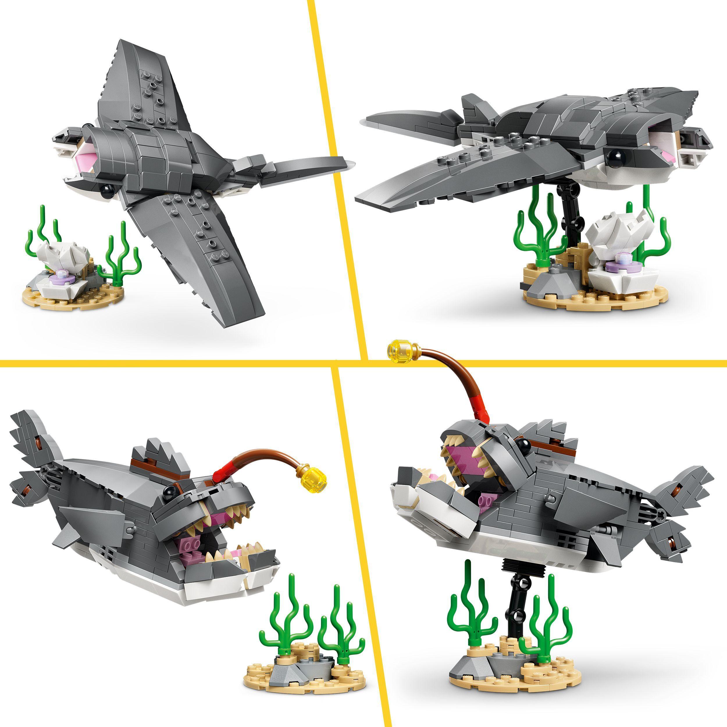 Voir la diapositive 5 : LEGO Creator 3-en-1 31381 Le Redoutable Requin et le Coffre au Trésor - Jouet dès 8 ans
