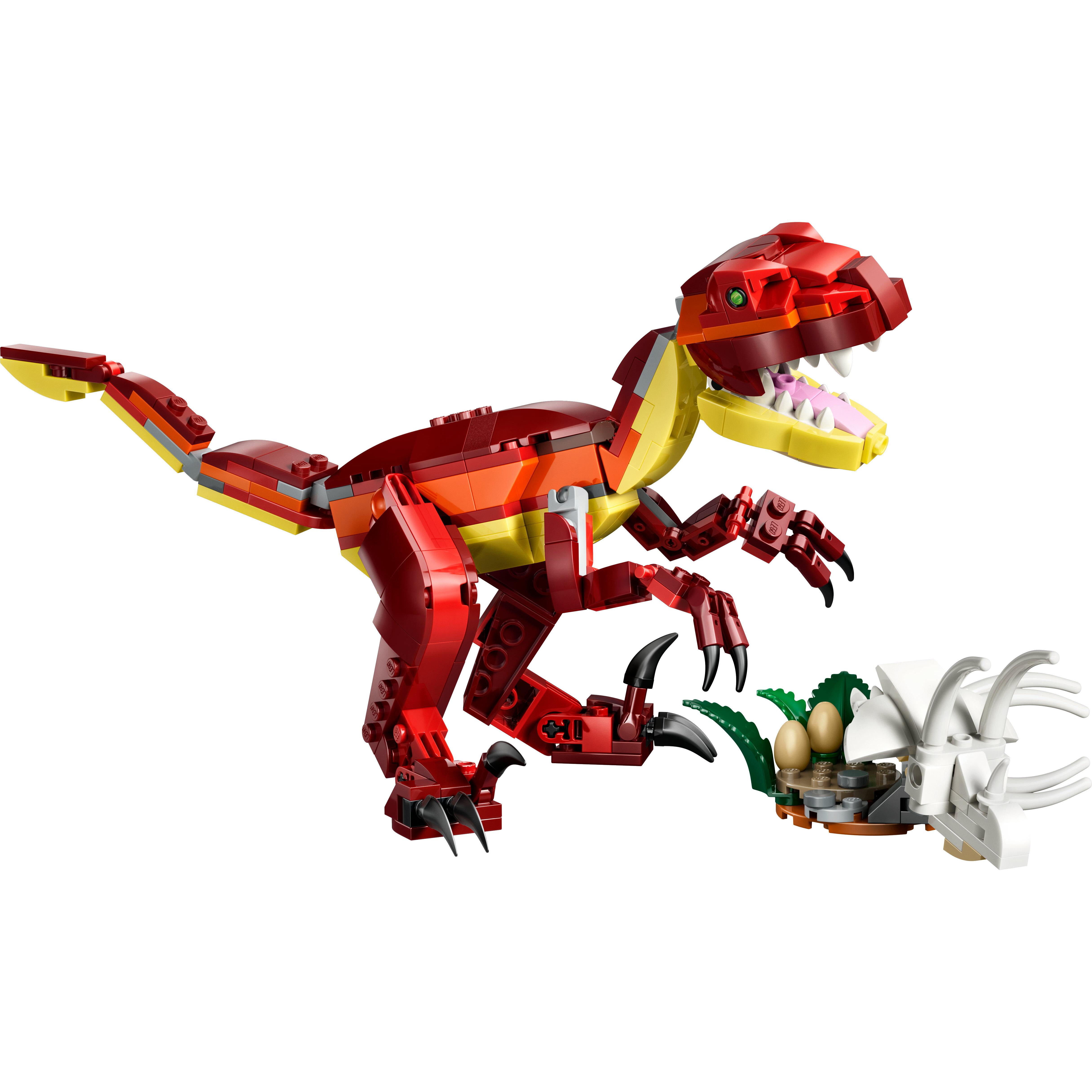 Voir la diapositive 2 : LEGO Creator 3-en-1 31379 Le Dinosaure Féroce - Jeu de Construction dès 8 ans - Cadeau