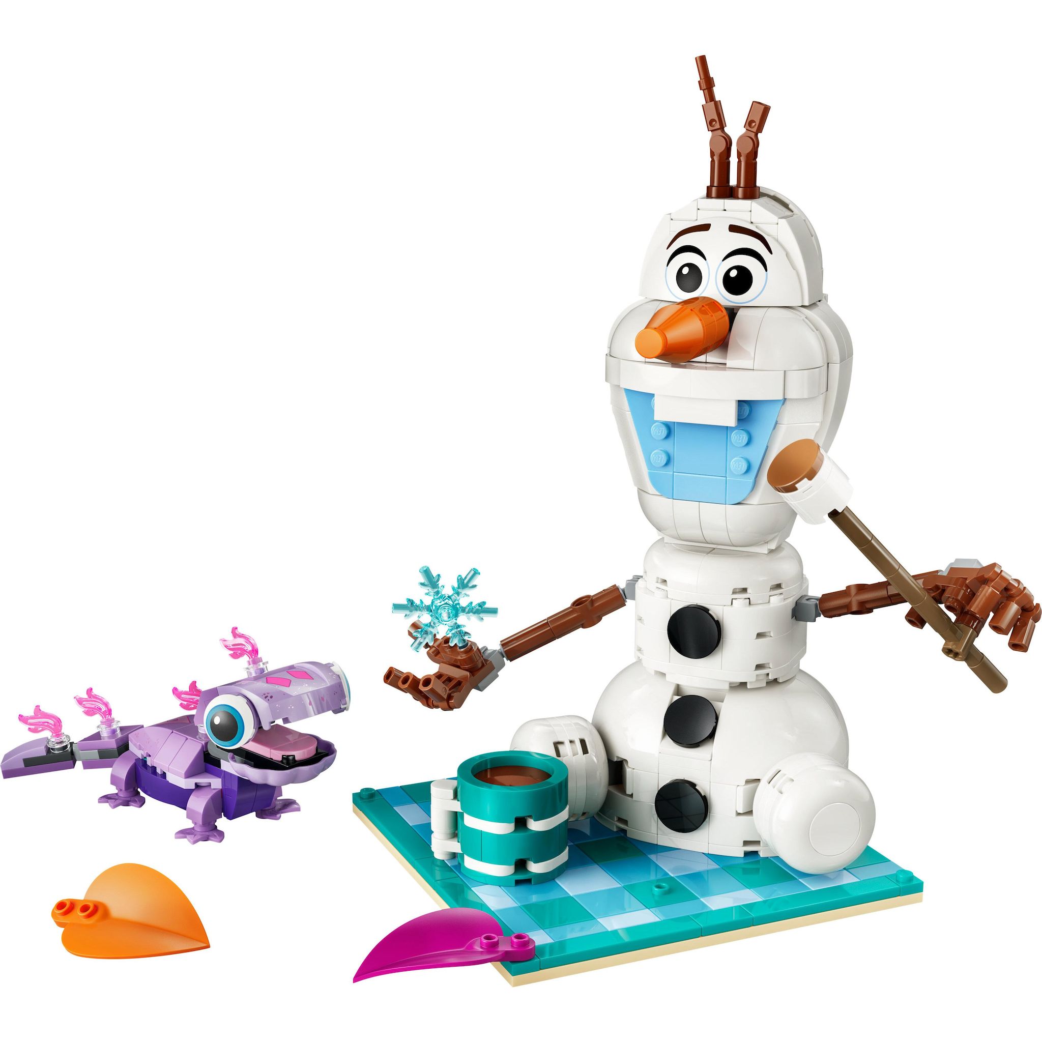 Voir la diapositive 2 : LEGO Disney 43287 - La Reine des Neiges : Le Pique-Nique d’Olaf et Bruni