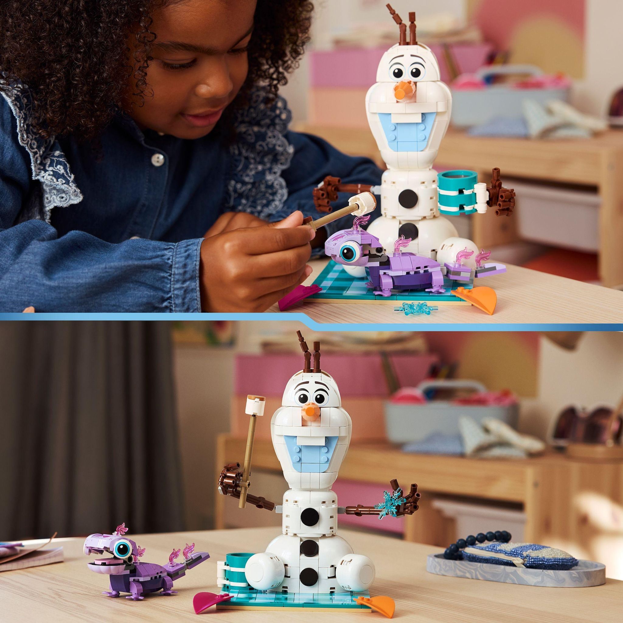 Voir la diapositive 6 : LEGO Disney 43287 - La Reine des Neiges : Le Pique-Nique d’Olaf et Bruni