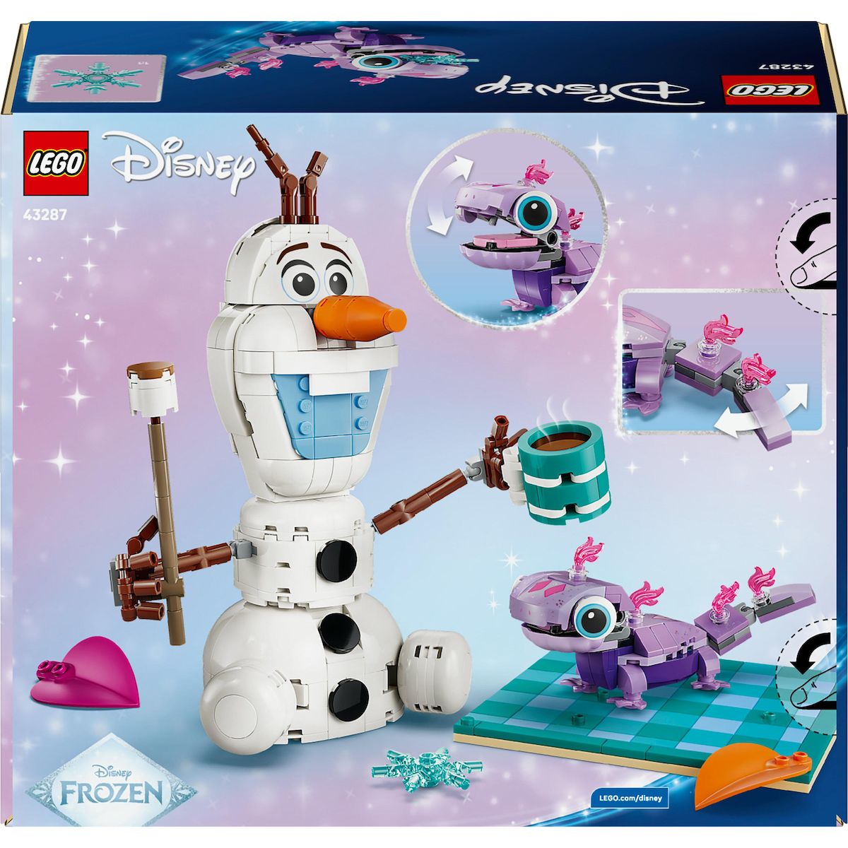 LEGO Disney 43287 - La Reine des Neiges : Le Pique-Nique d’Olaf et Bruni