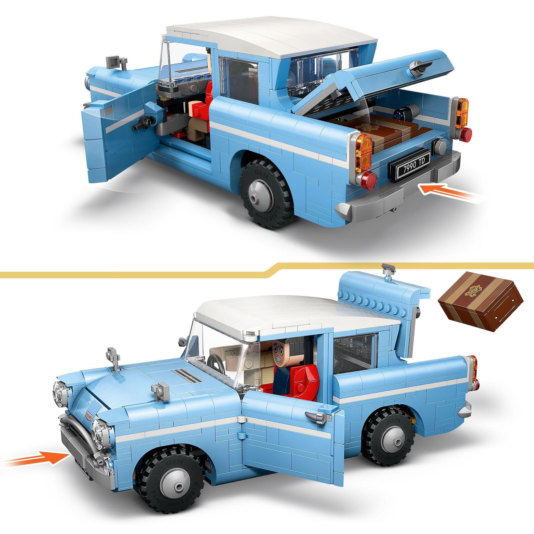 Voir la diapositive 5 : LEGO Harry Potter 76470 - La Ford Anglia Ensorcelée