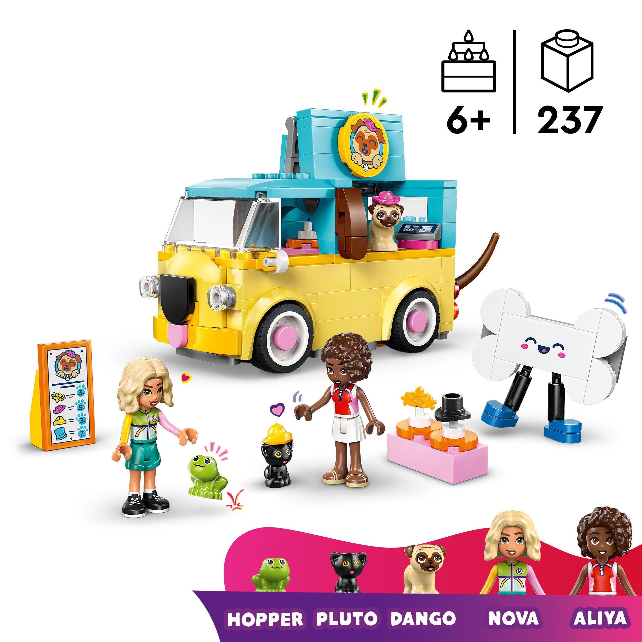 Voir la diapositive 3 : LEGO Friends 42678 Le Van d’Accessoires pour Animaux - Jouet de Construction dès 6 ans