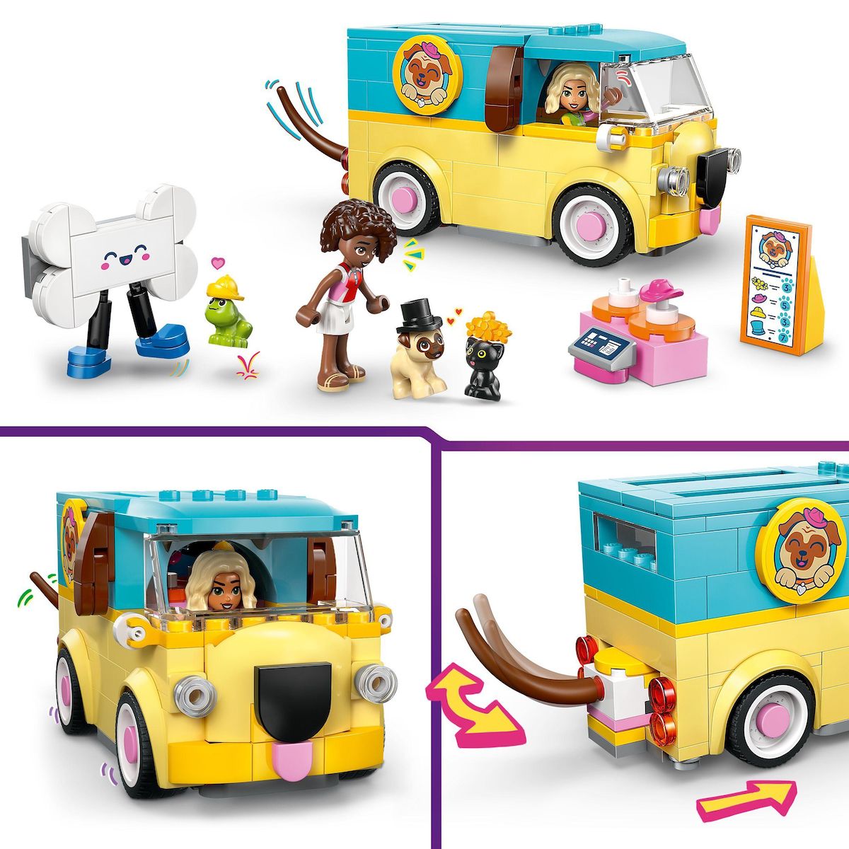 LEGO Friends 42678 - Le Van d’Accessoires pour Animaux