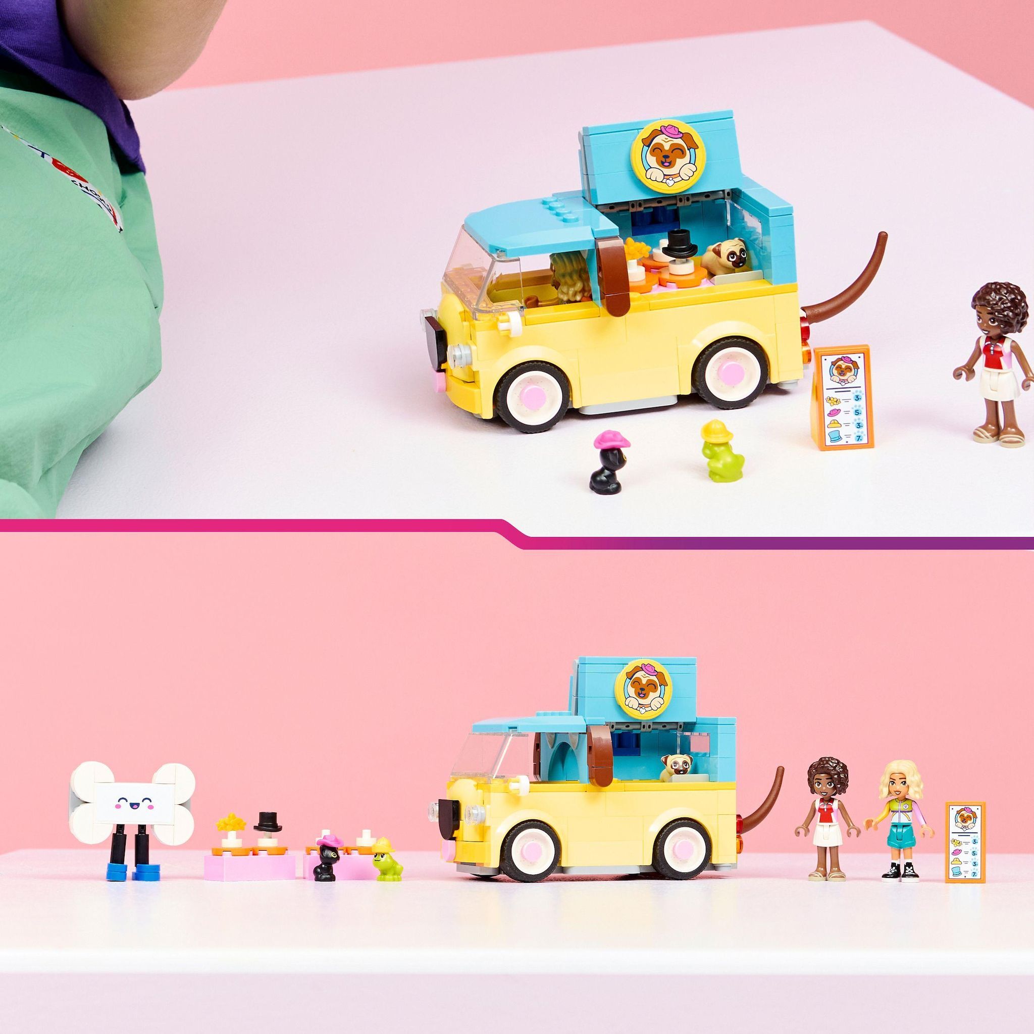 Voir la diapositive 6 : LEGO Friends 42678 - Le Van d’Accessoires pour Animaux
