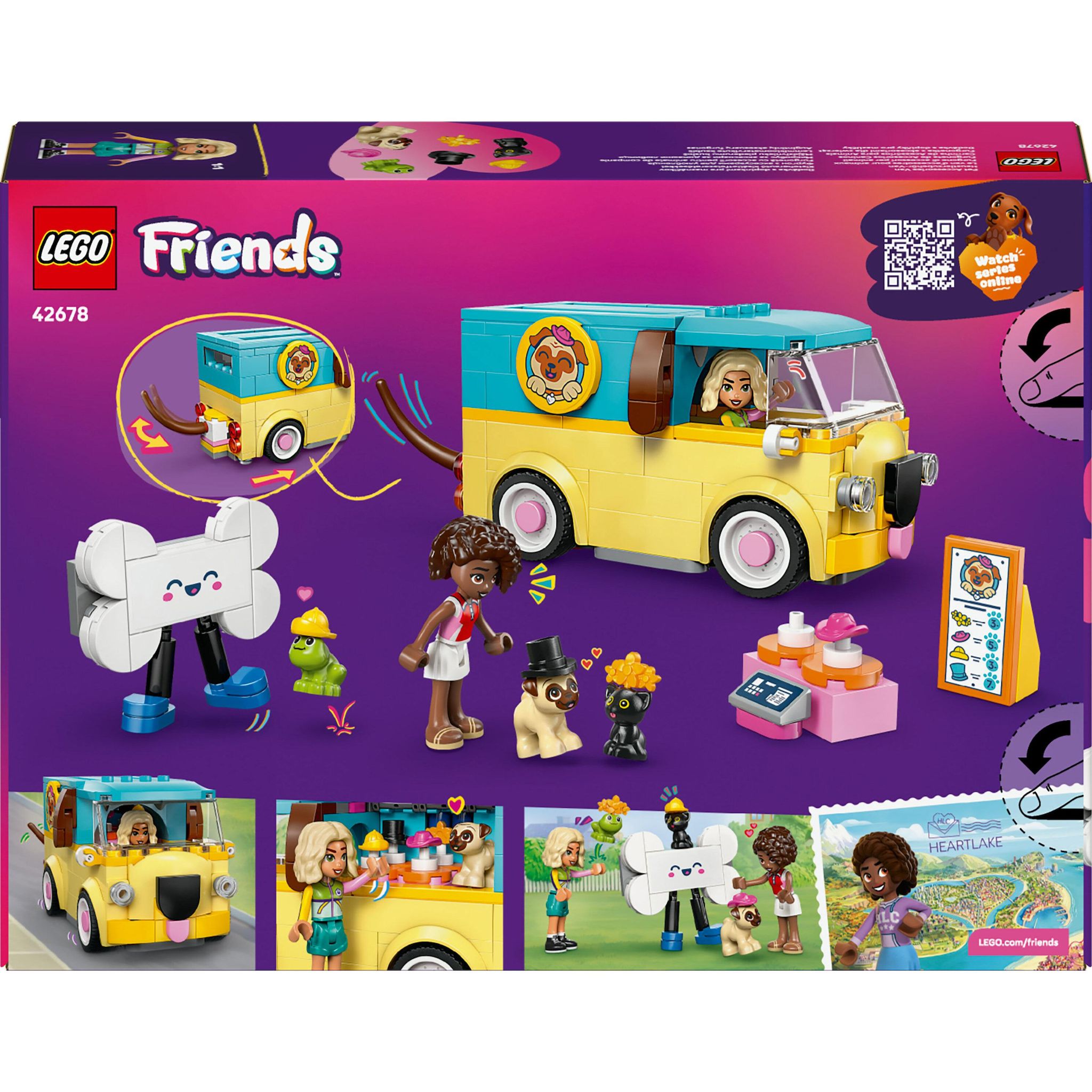 Voir la diapositive 8 : LEGO Friends 42678 - Le Van d’Accessoires pour Animaux