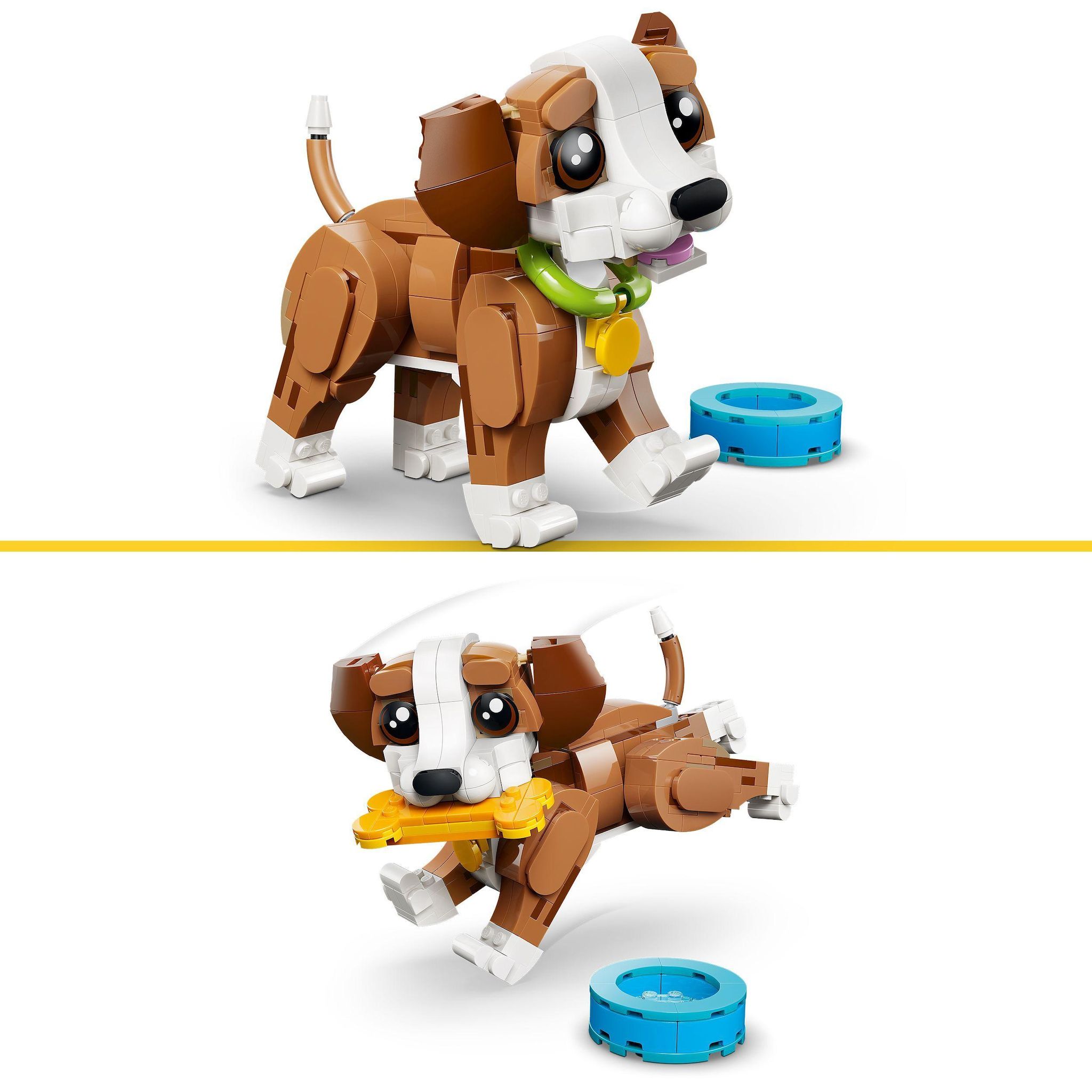 Voir la diapositive 4 : LEGO Creator 31382 - Les Adorables Animaux : le Chiot Joueur