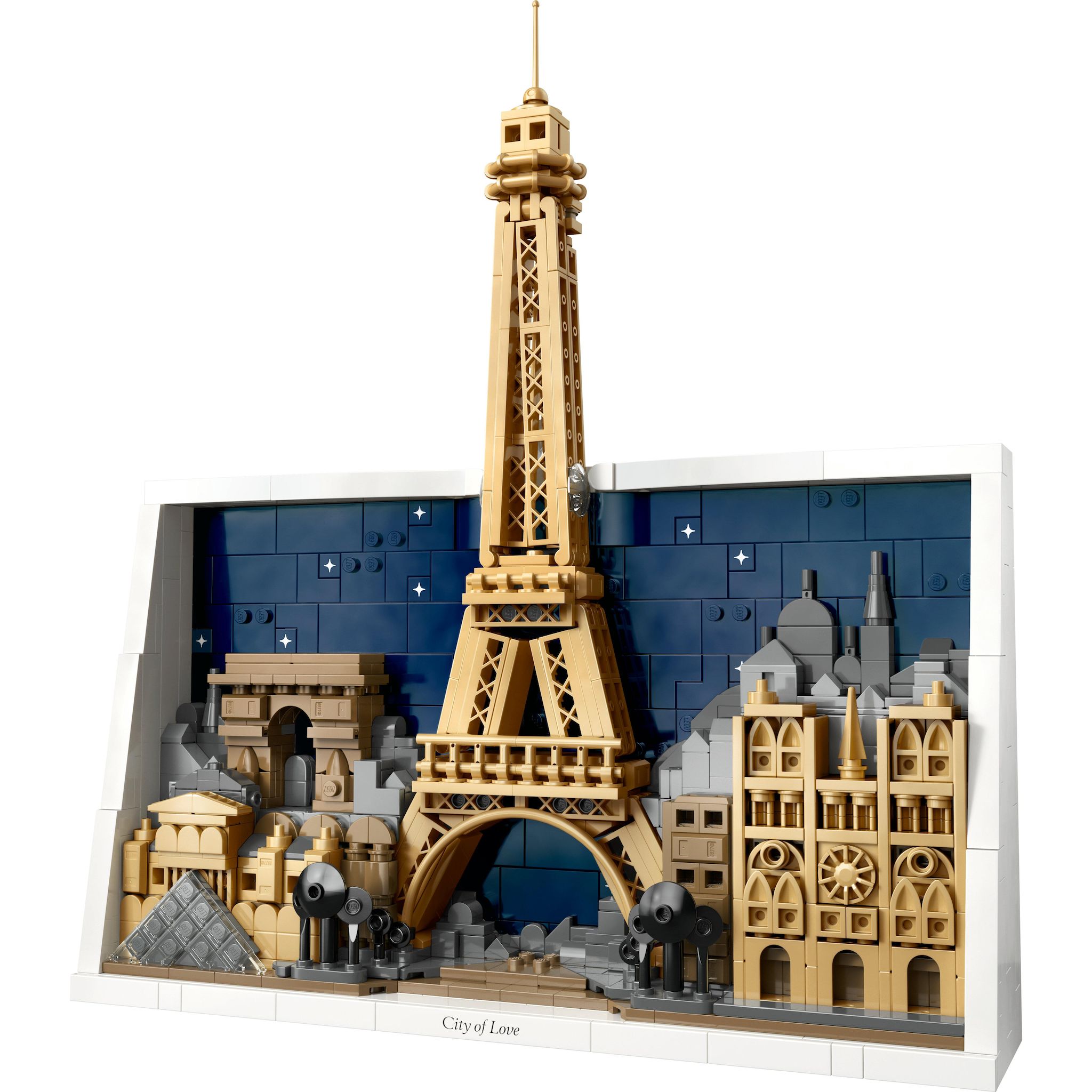 Voir la diapositive 2 : LEGO Architecture 21064 - Paris, Ville de l’Amour
