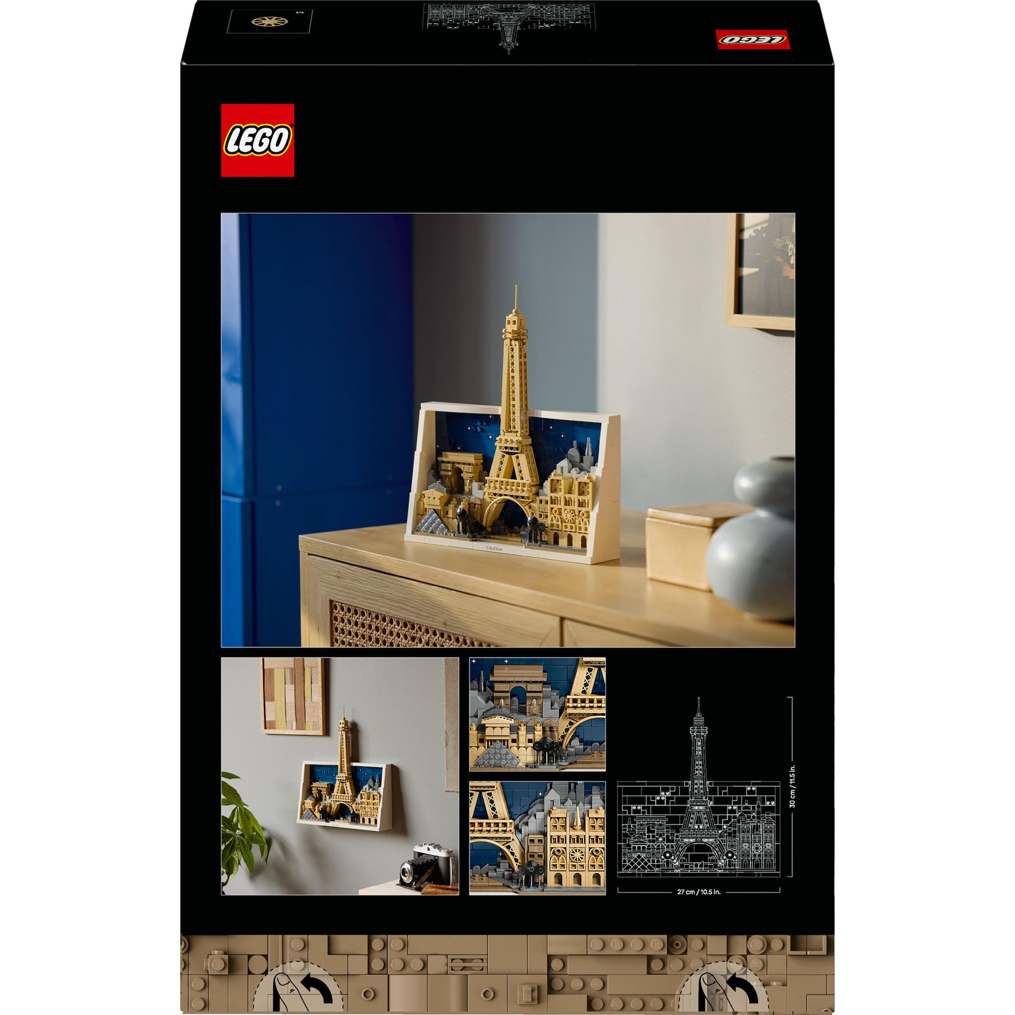 Voir la diapositive 8 : LEGO Architecture 21064 - Paris, Ville de l’Amour