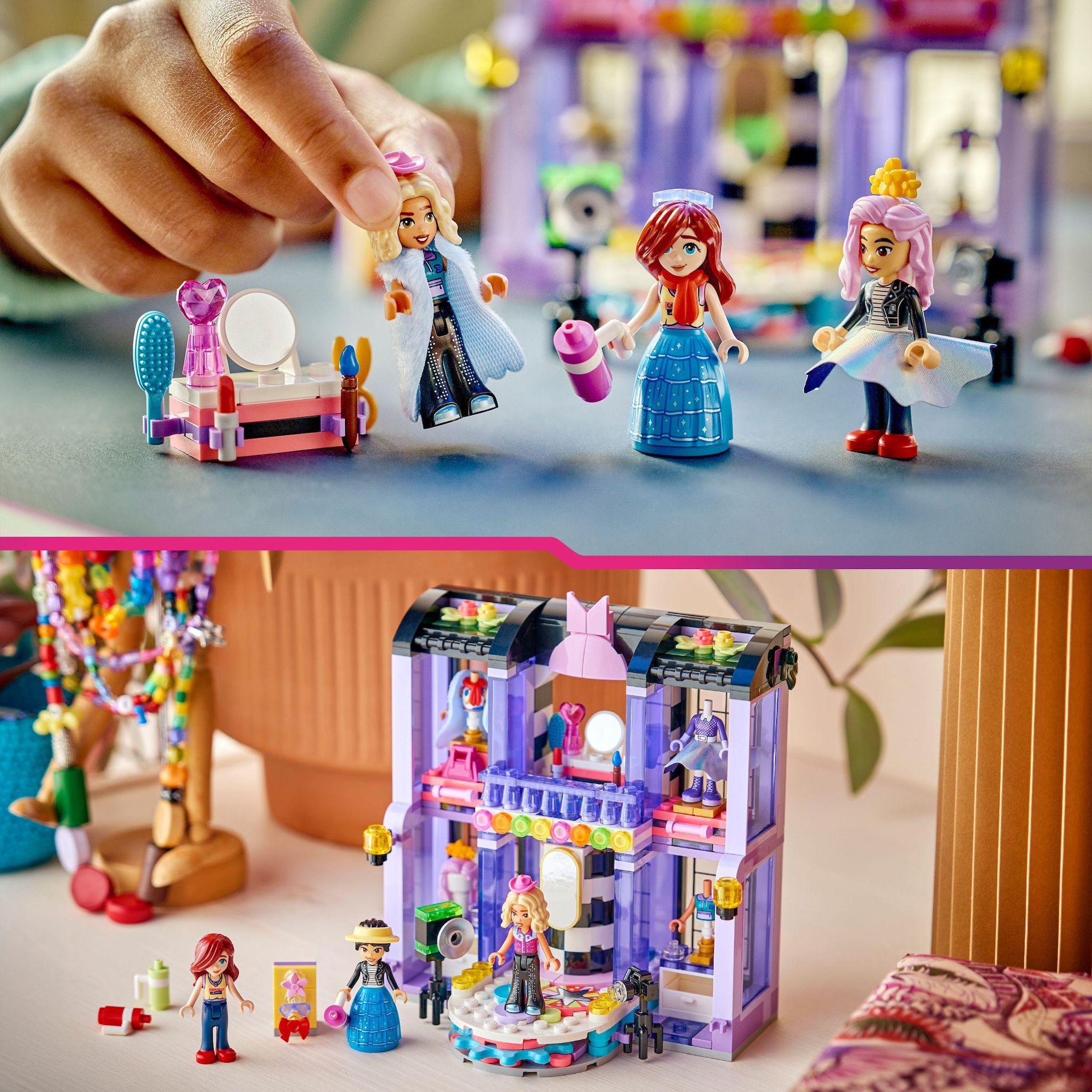 Voir la diapositive 6 : LEGO Friends 42685 - La défilé de mode d'Heartlake City