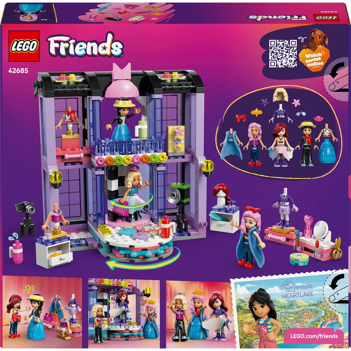 LEGO Friends 42685 - La défilé de mode d'Heartlake City