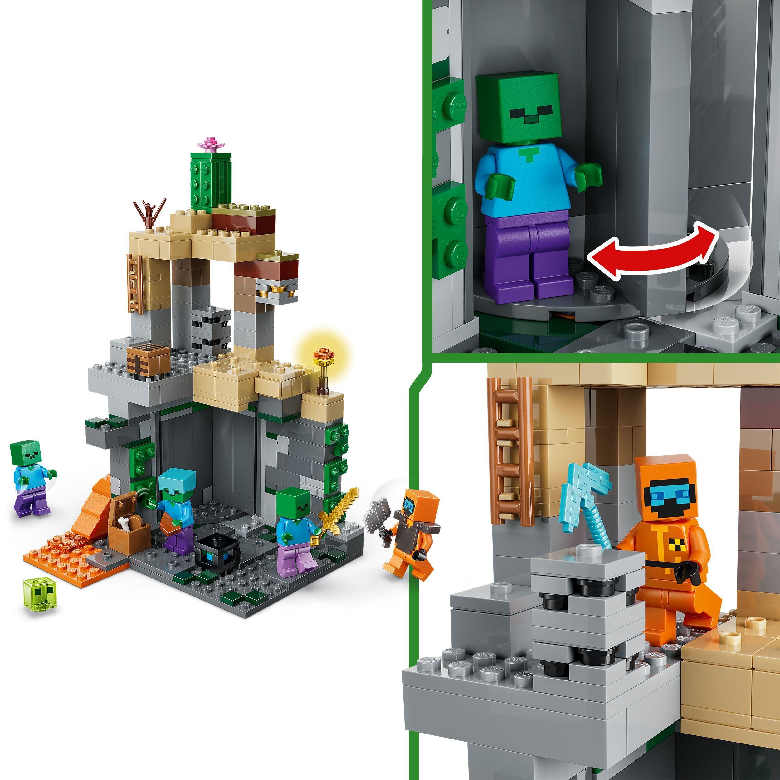 Voir la diapositive 4 : LEGO Minecraft 21587 Le Donjon de Zombies - Jeu Interactif pour Garçon ou Fille dès 8 ans