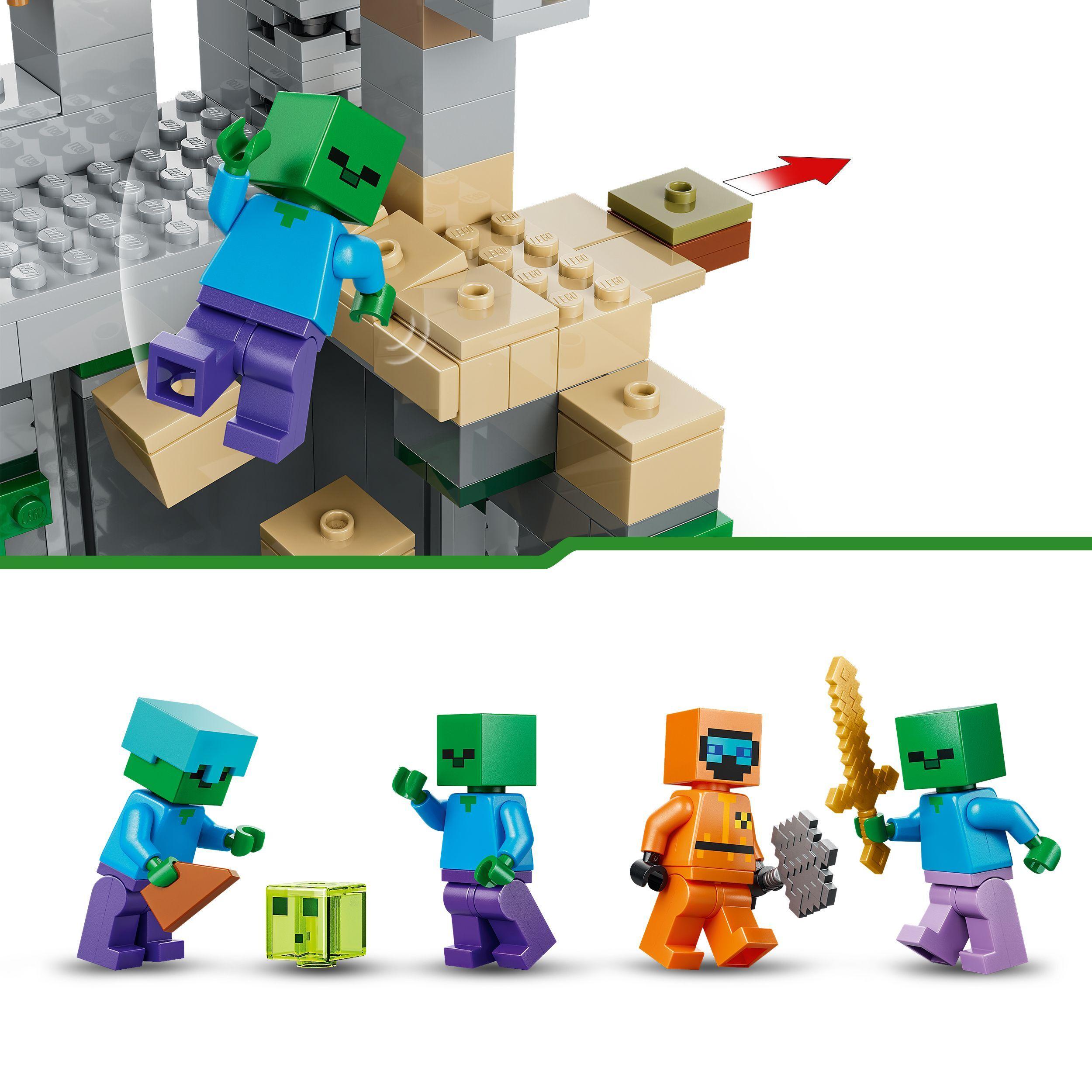 Voir la diapositive 5 : LEGO Minecraft 21587 Le Donjon de Zombies - Jeu Interactif pour Garçon ou Fille dès 8 ans