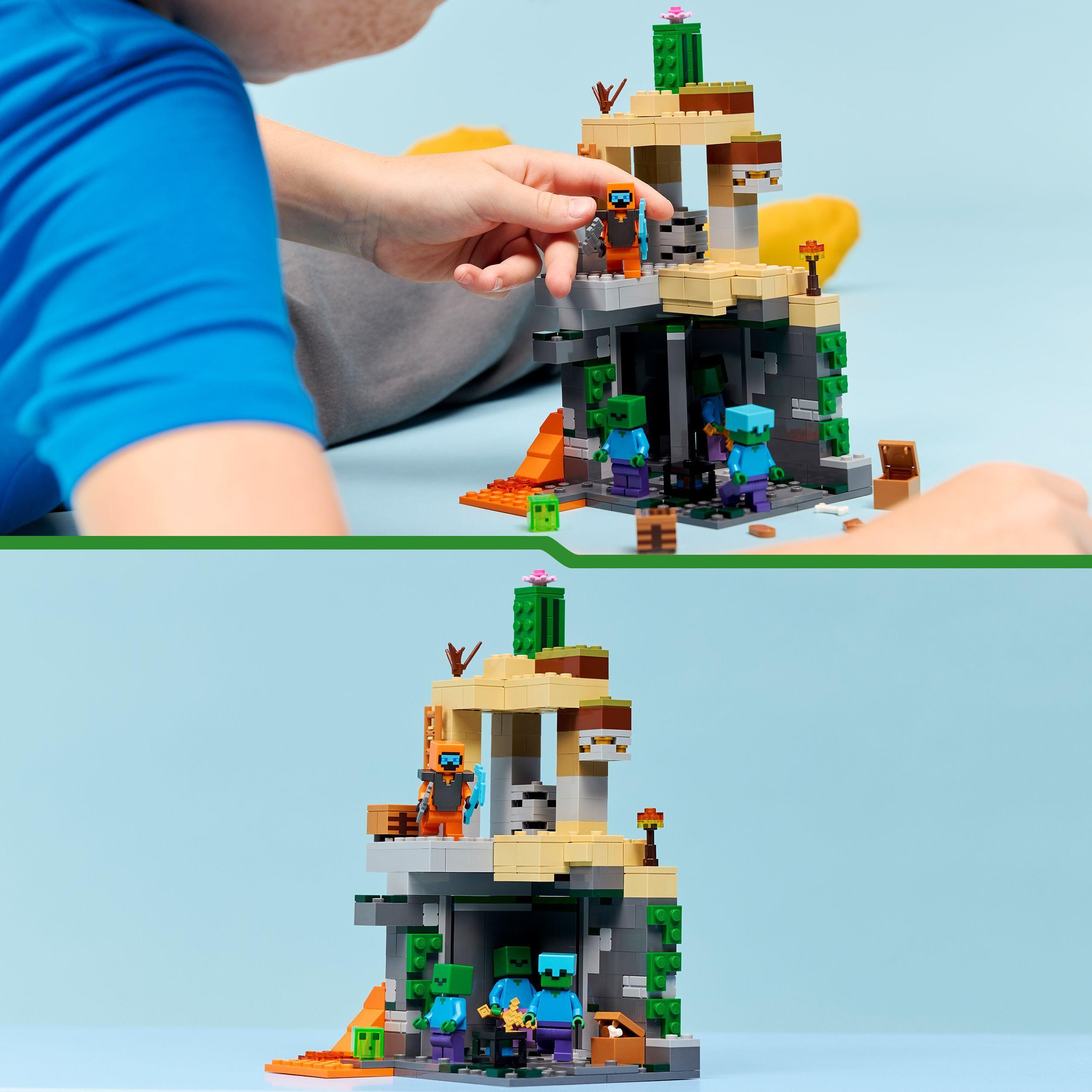 Voir la diapositive 6 : LEGO Minecraft 21587 Le Donjon de Zombies - Jeu Interactif pour Garçon ou Fille dès 8 ans