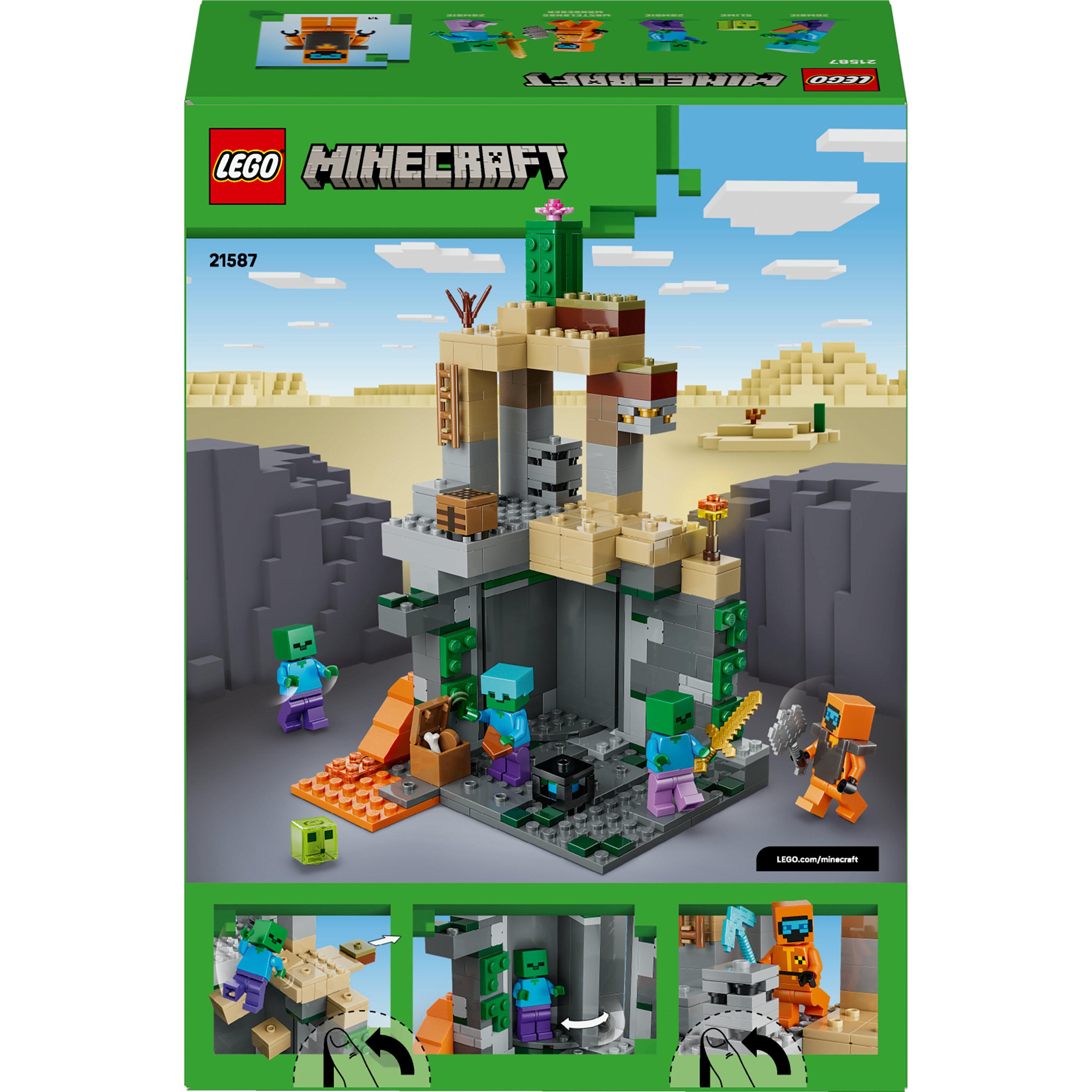 Voir la diapositive 8 : LEGO Minecraft 21587 Le Donjon de Zombies - Jeu Interactif pour Garçon ou Fille dès 8 ans