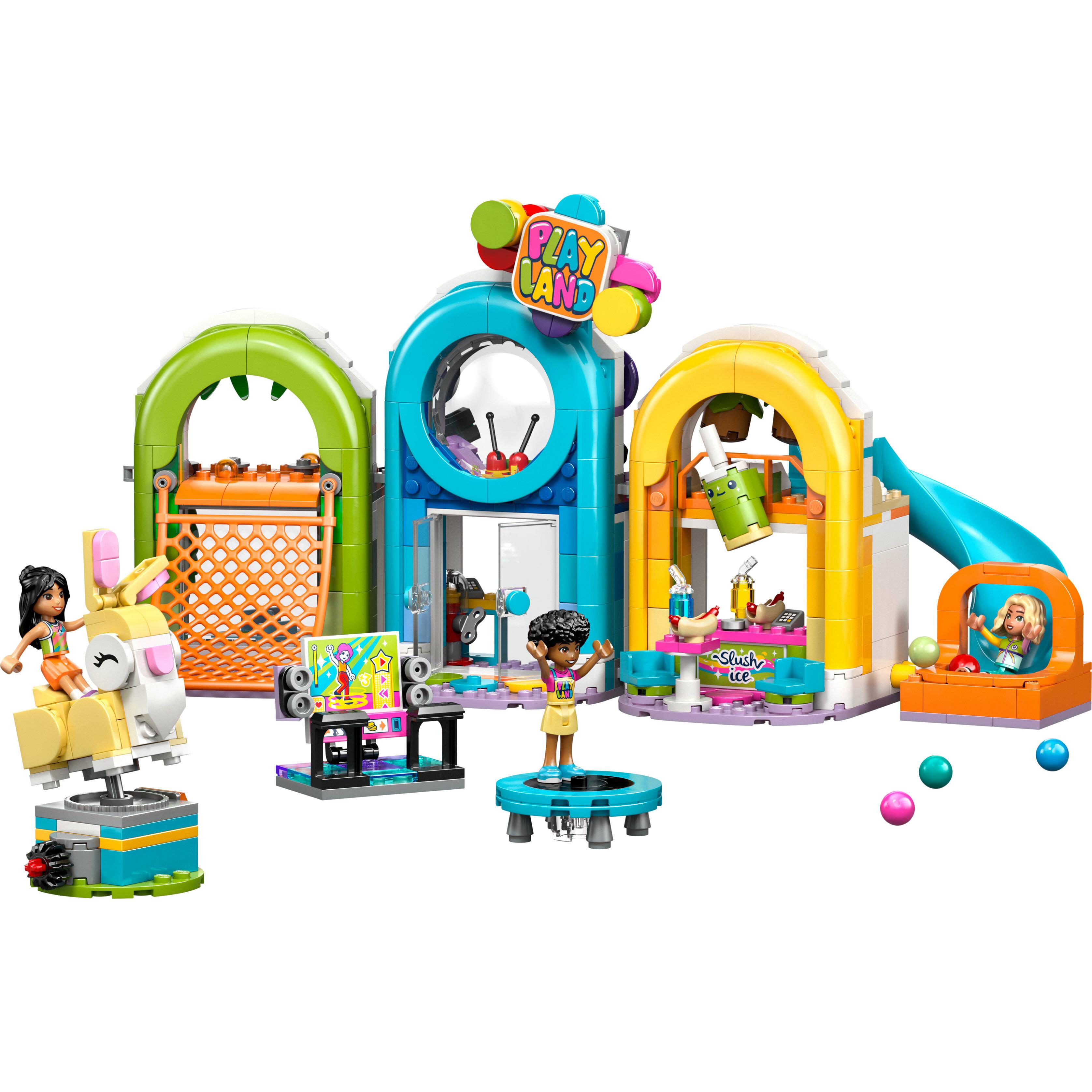 Voir la diapositive 2 : LEGO Friends 42686 L’Aire de Jeux d'Intérieur - Jouet de Construction dès 7 ans - Cadeau