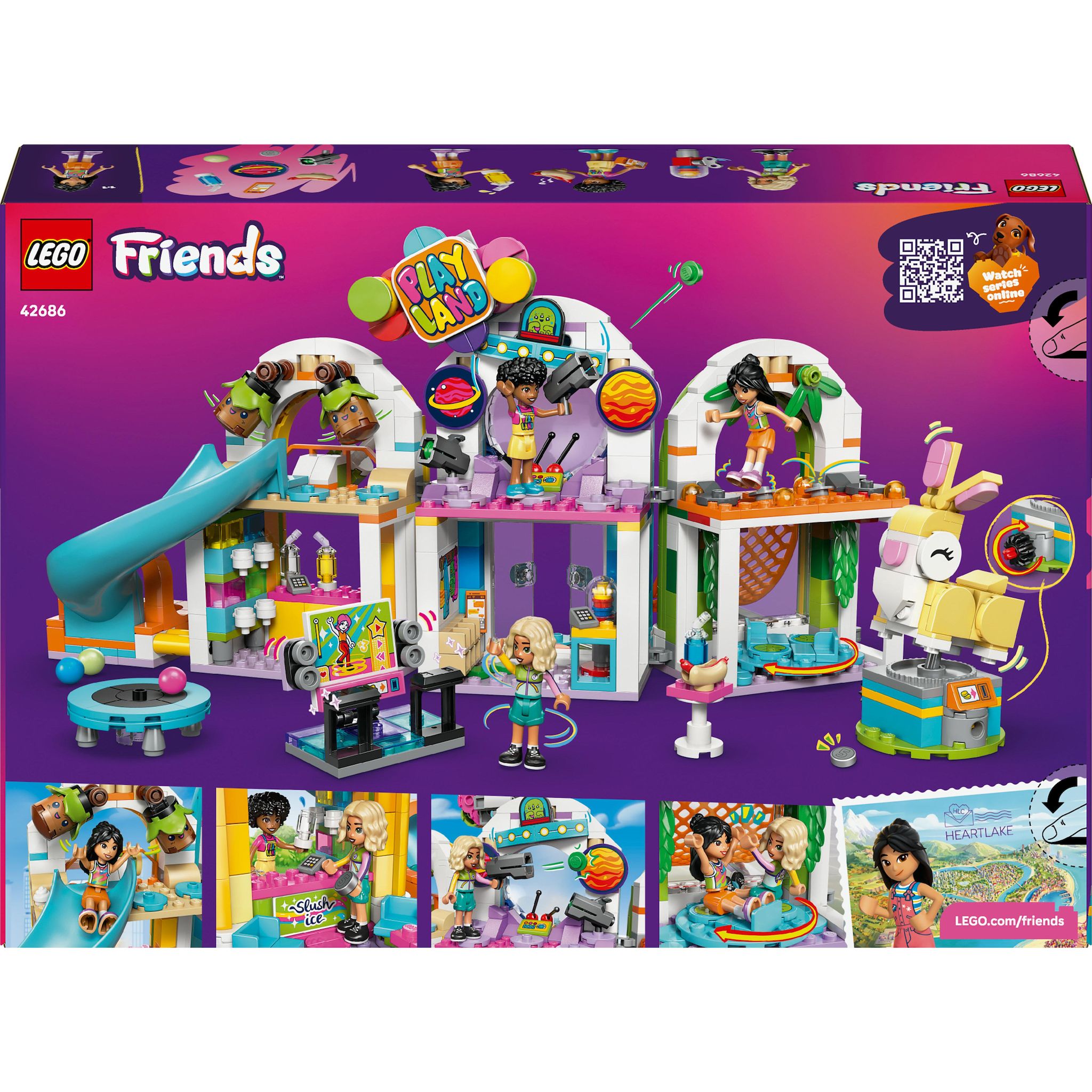 Voir la diapositive 3 : LEGO Friends 42686 - Aire de jeux d'intérieur