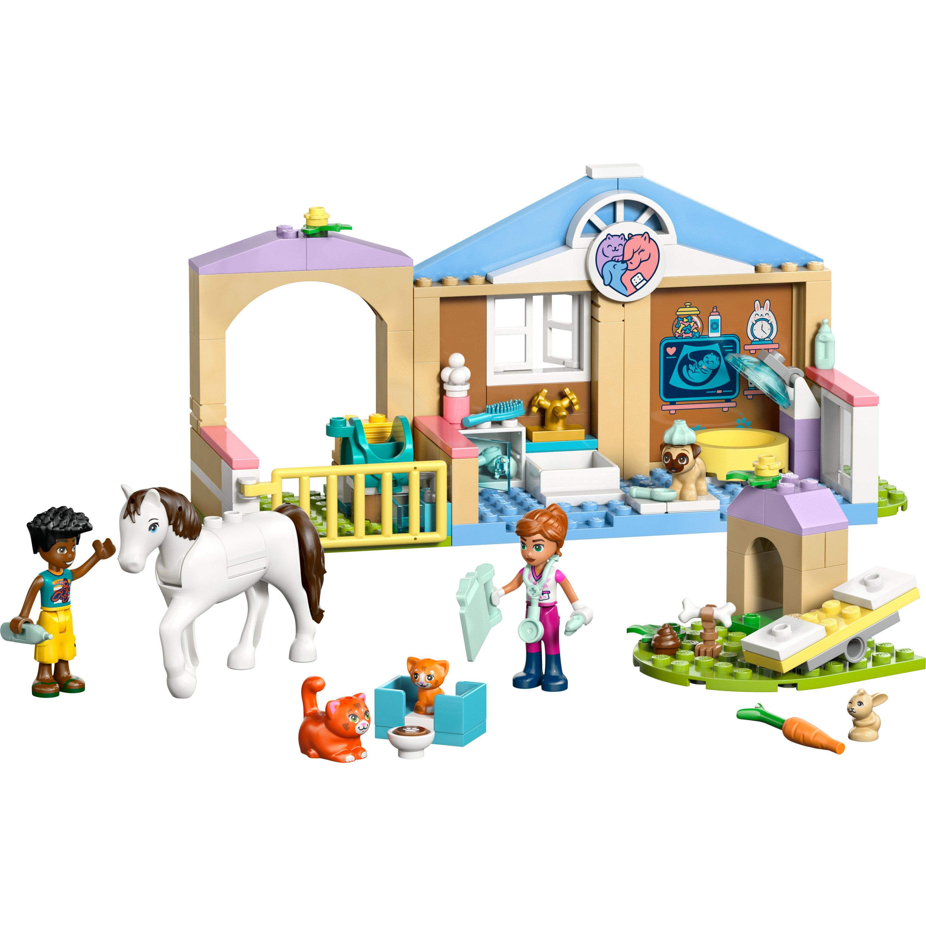 Voir la diapositive 2 : LEGO Friends 42696 La Clinique Vétérinaire - Jeu pour Fille ou Garçon dès 4 ans - Cadeau
