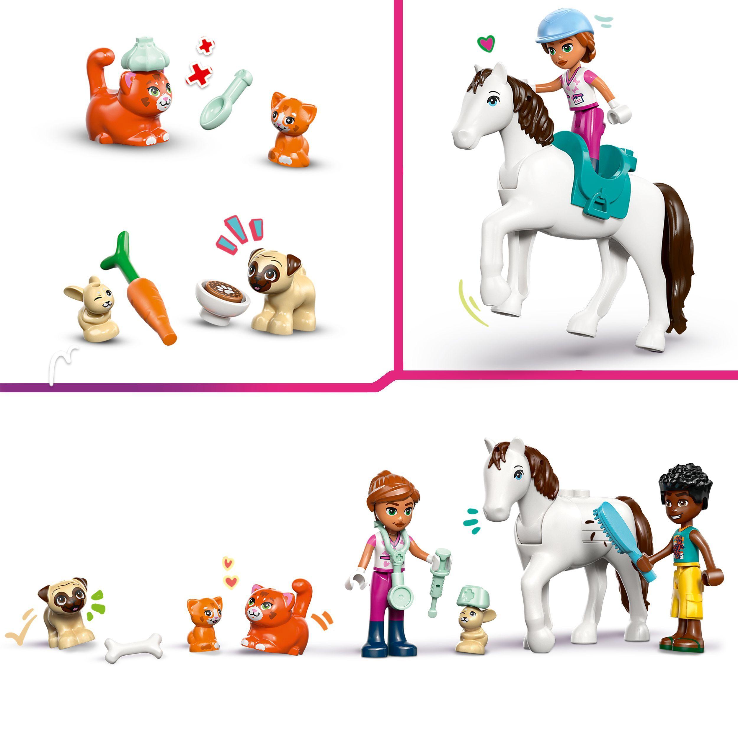 Voir la diapositive 5 : LEGO Friends 42696 La Clinique Vétérinaire - Jeu pour Fille ou Garçon dès 4 ans - Cadeau