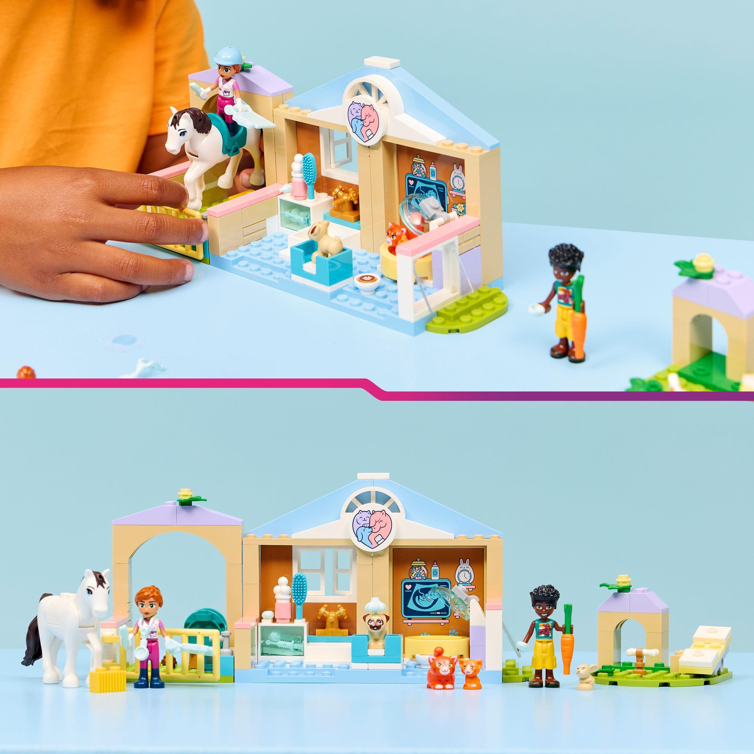 Voir la diapositive 6 : LEGO Friends 42696 La Clinique Vétérinaire - Jeu pour Fille ou Garçon dès 4 ans - Cadeau