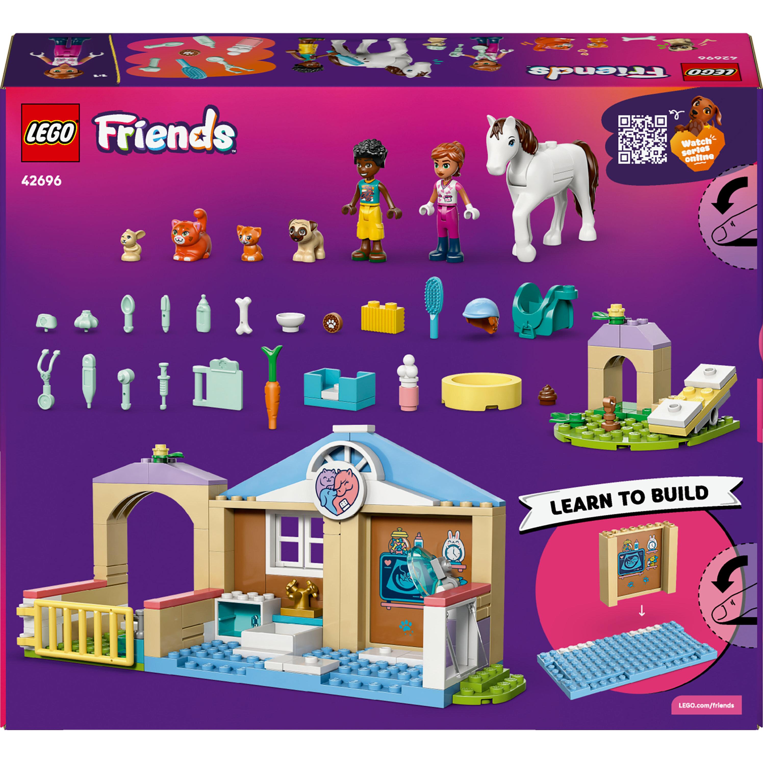 Voir la diapositive 8 : LEGO Friends 42696 La Clinique Vétérinaire - Jeu pour Fille ou Garçon dès 4 ans - Cadeau