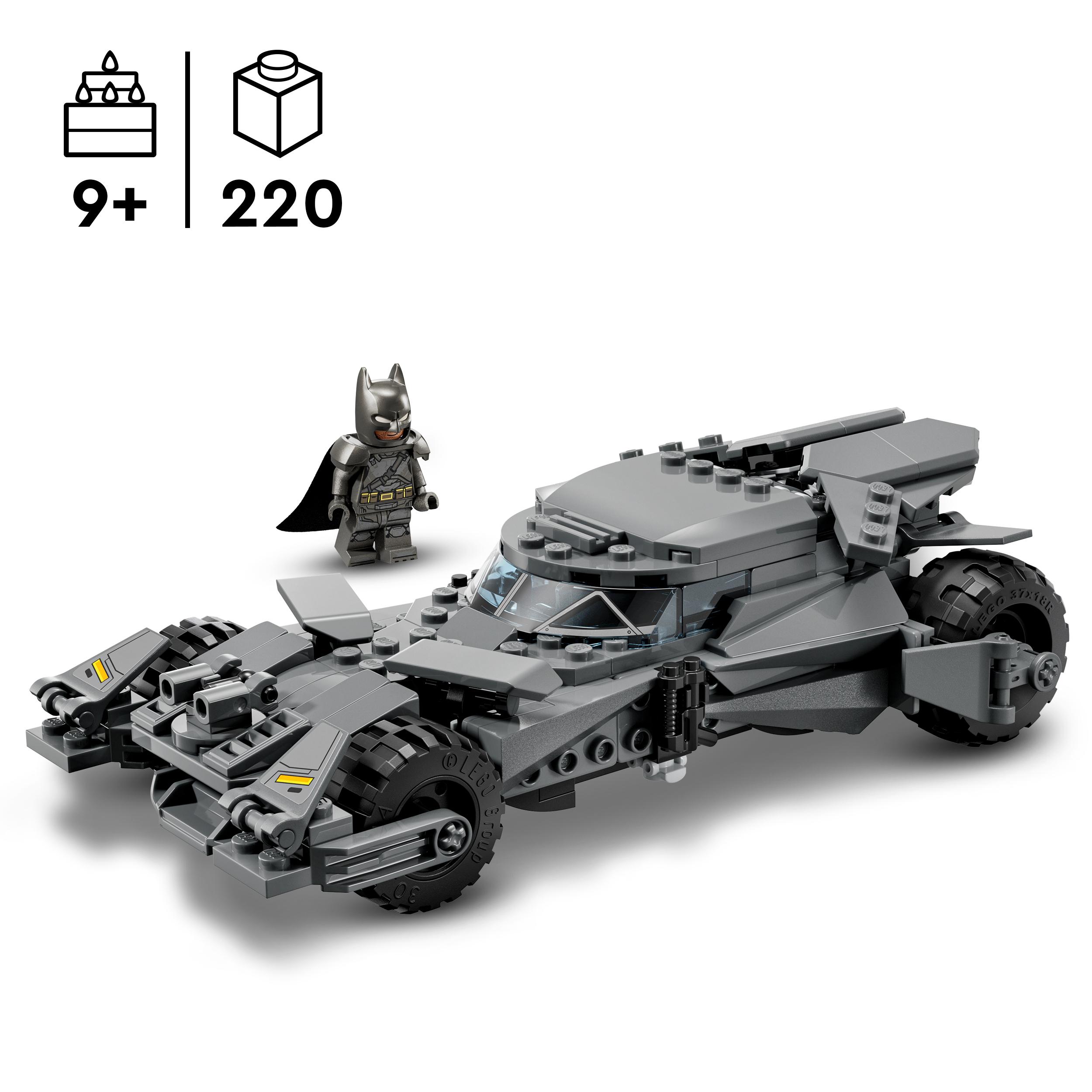 Voir la diapositive 3 : LEGO DC Batman 76331 La Batmobile de Batman v Superman - Jeu de Construction dès 9 ans