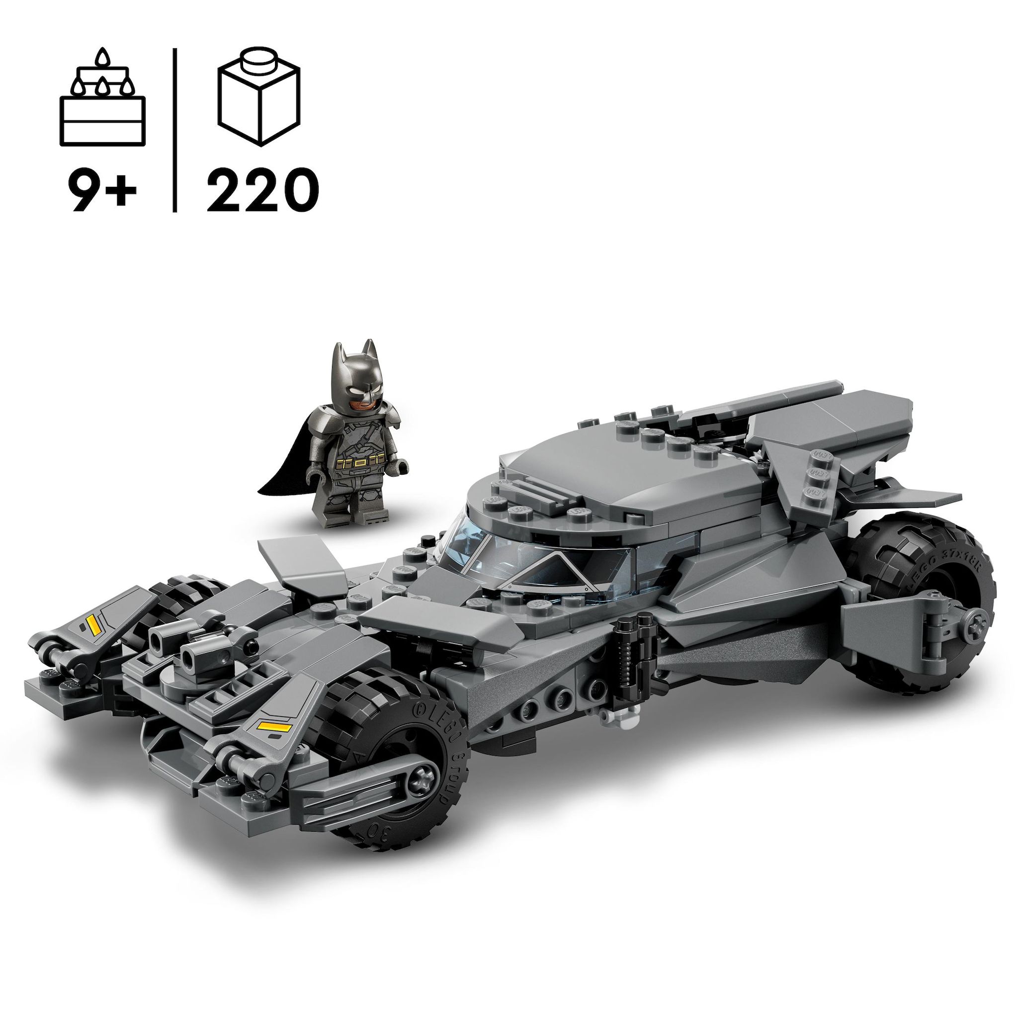 Voir la diapositive 3 : LEGO DC Comics 76331 - La Batmobile de Batman contre Superman