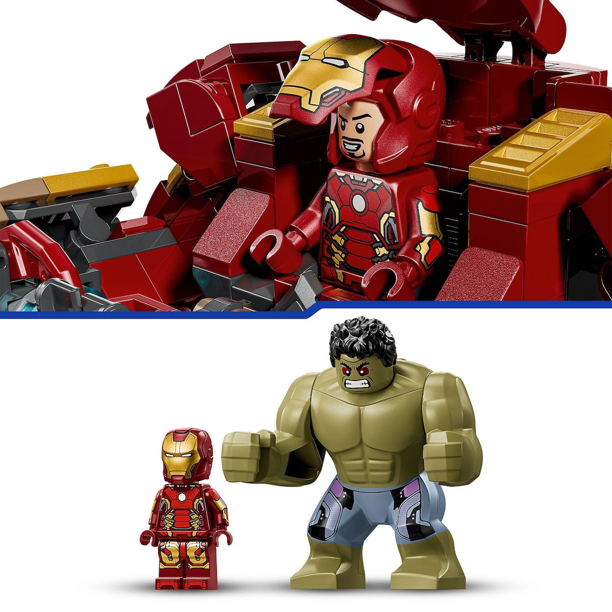 LEGO Marvel 76343 - Le Combat Légendaire entre Hulkbuster et Hulk