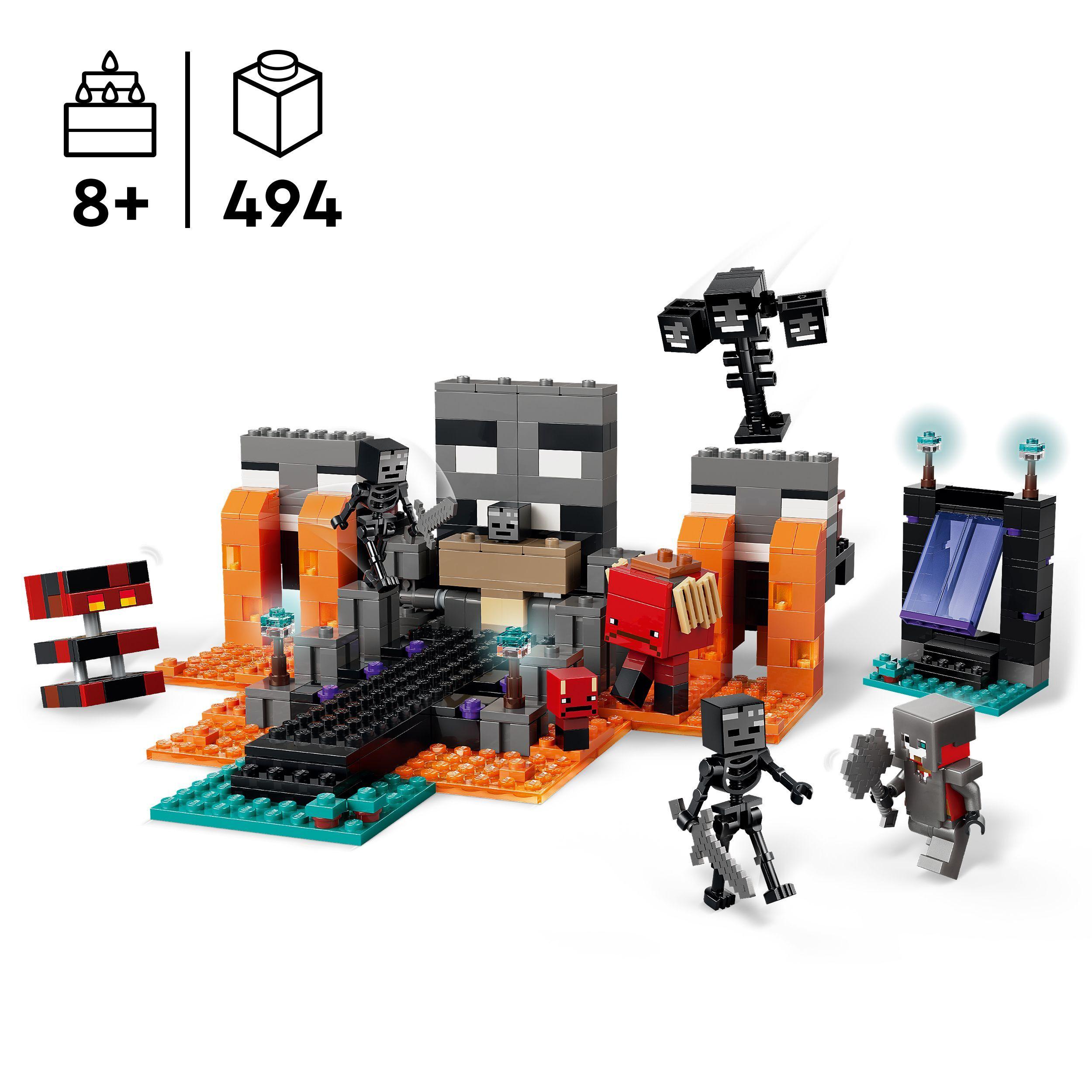 Voir la diapositive 3 : LEGO Minecraft 21590 La Bataille du Wither - Jouet de Construction pour Gamer dès 8 ans