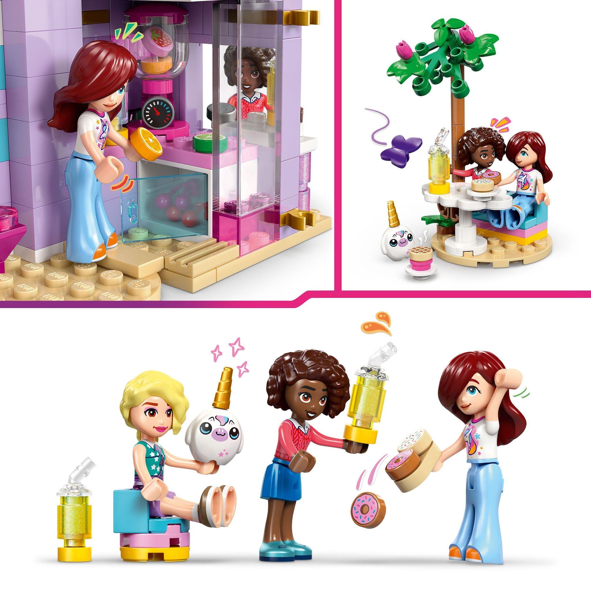 Voir la diapositive 5 : LEGO Friends 42684 - Le Café Licorne