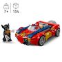 Voir la diapositive 3 : LEGO Marvel 76336 - Spider-Man et sa Voiture contre Wolverine Vénomisé