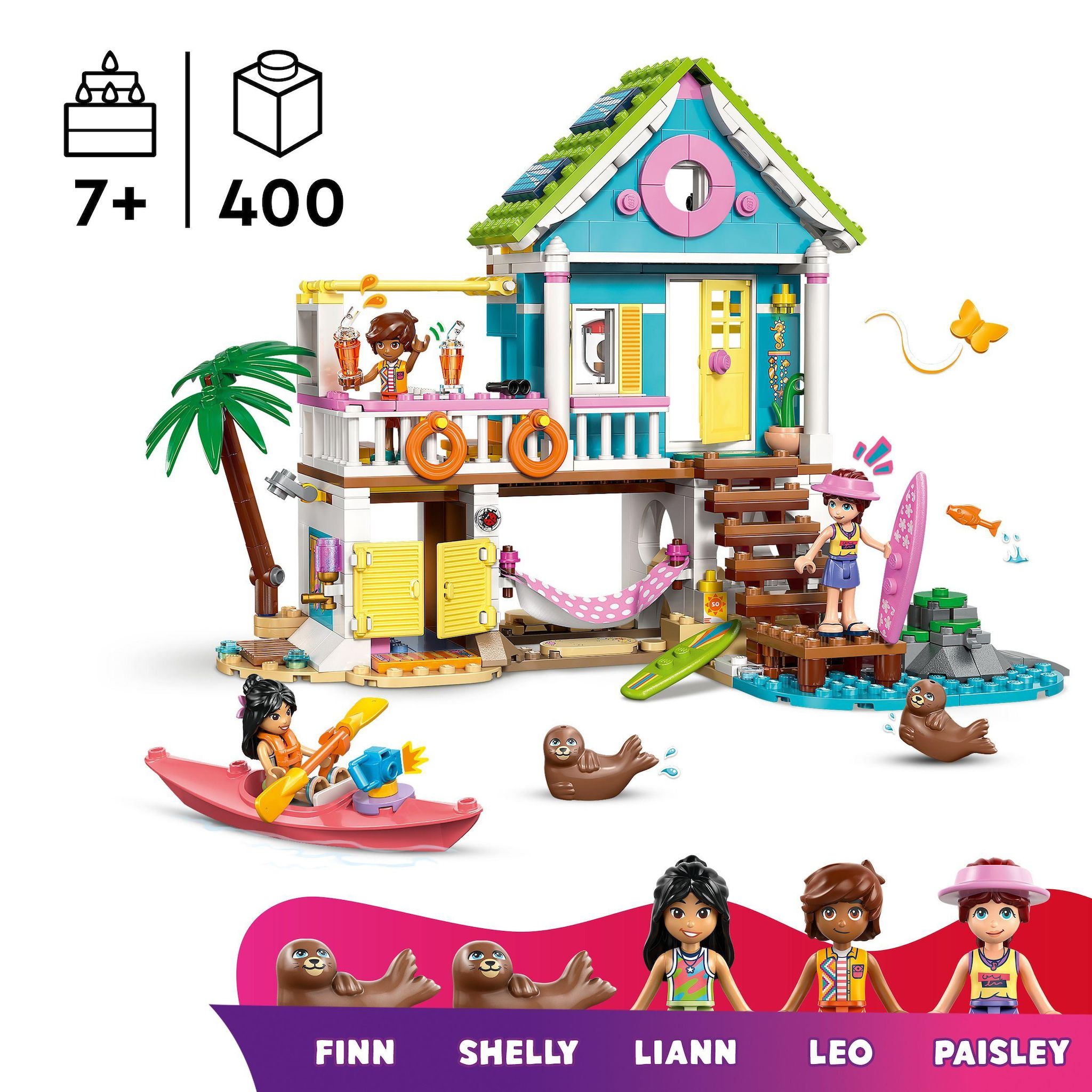 Voir la diapositive 3 : LEGO Friends 42699 - La Maison sur la Plage et les Phoques