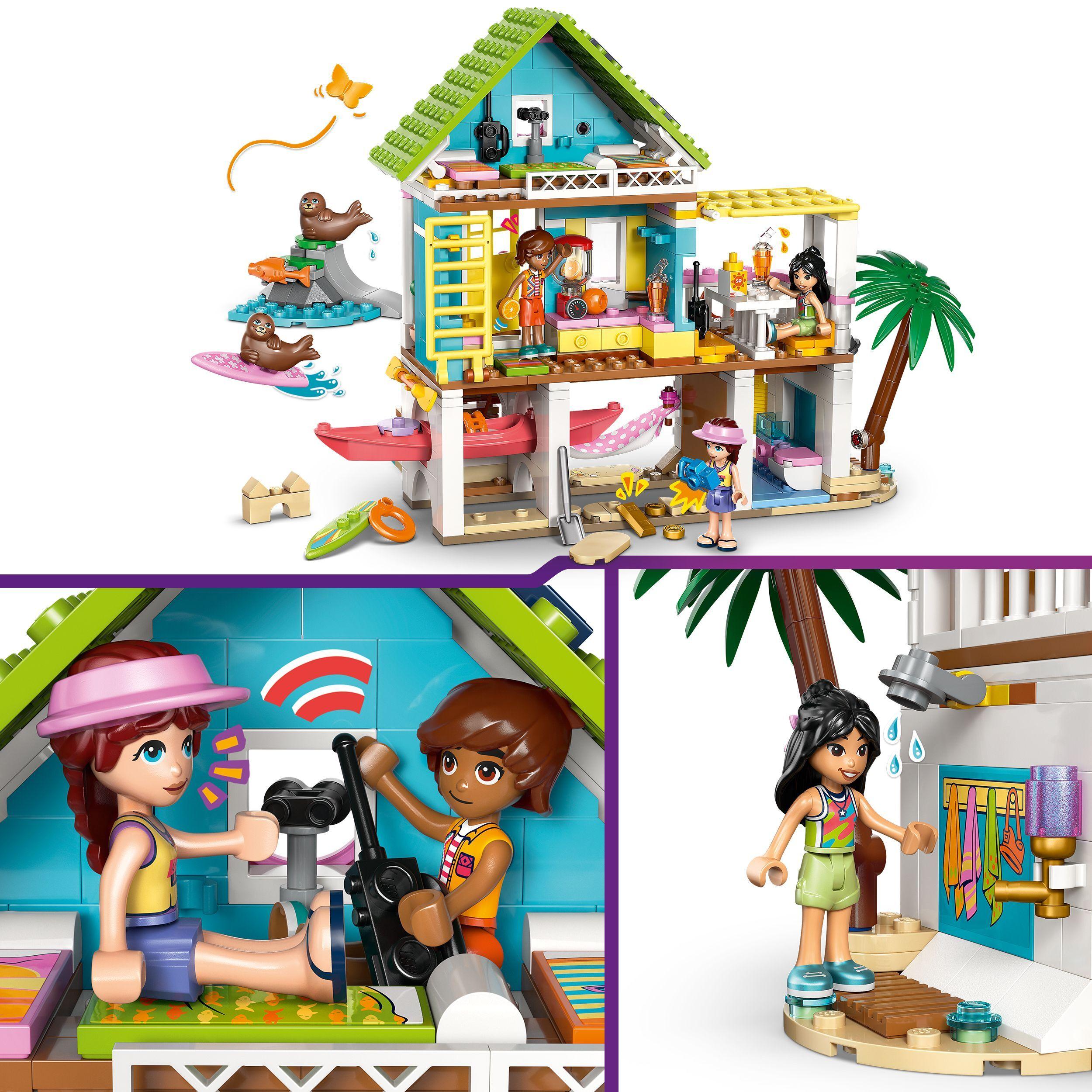 Voir la diapositive 4 : LEGO Friends 42699 La Maison sur la Plage et les Phoques - Jeu de Construction dès 7 ans