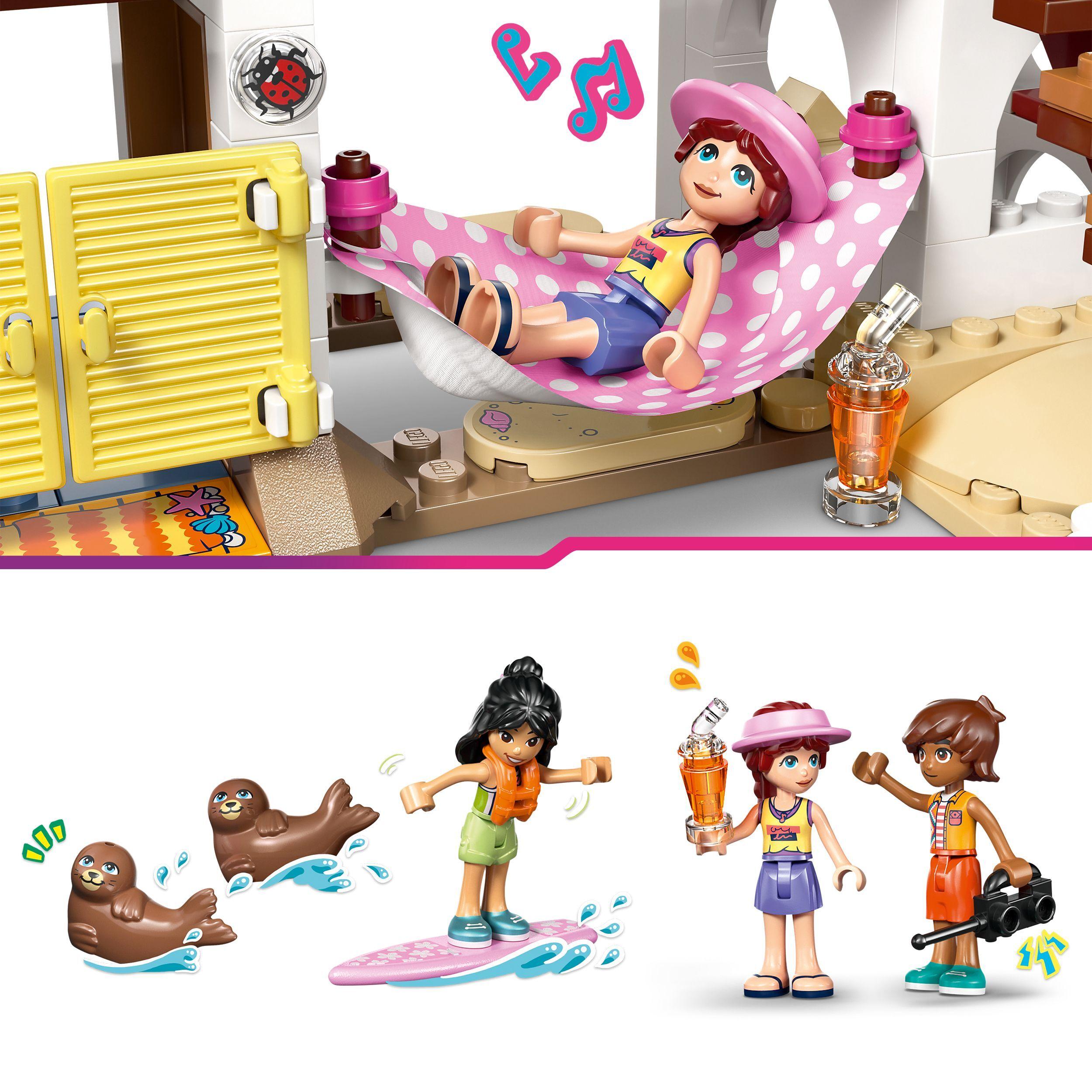 Voir la diapositive 5 : LEGO Friends 42699 La Maison sur la Plage et les Phoques - Jeu de Construction dès 7 ans