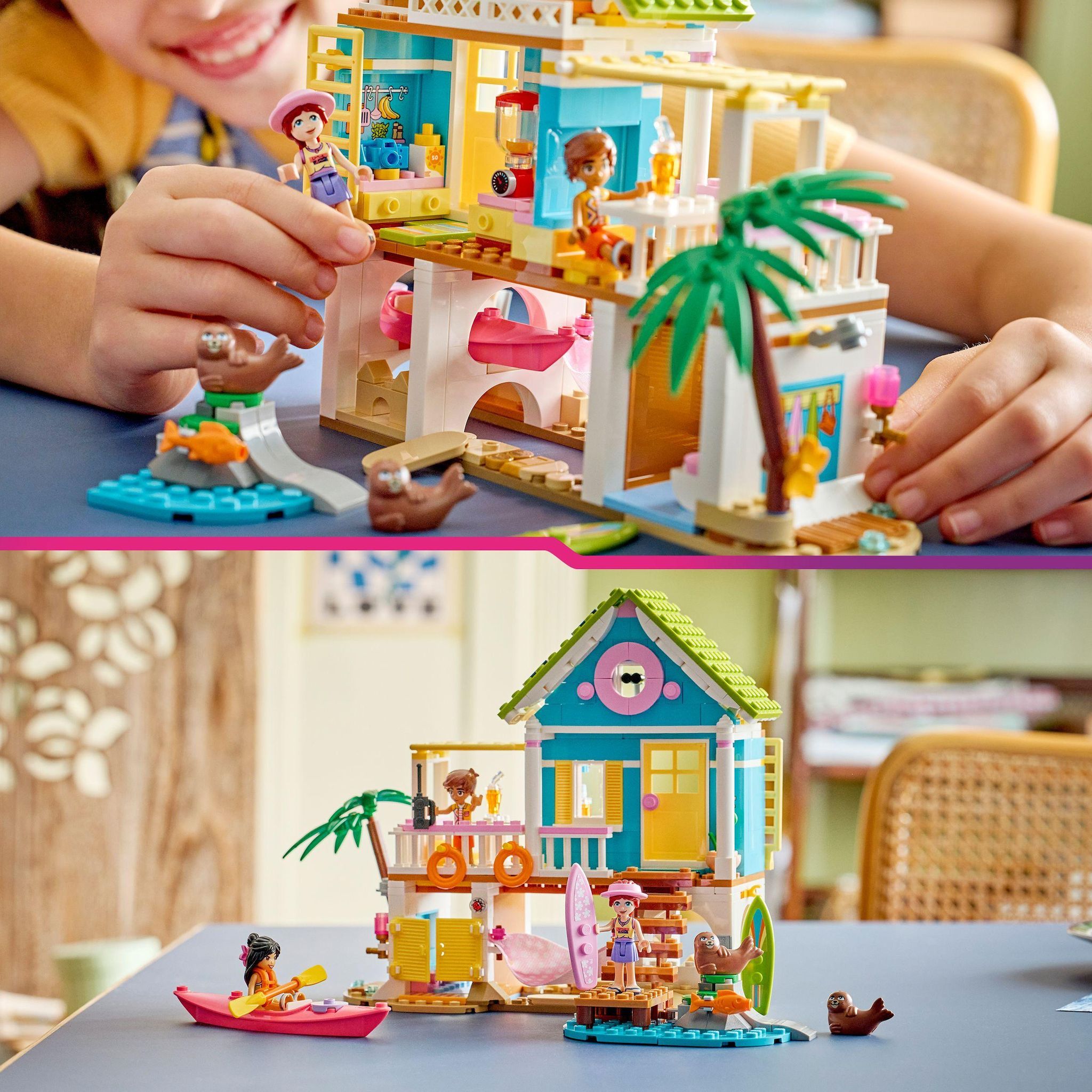 Voir la diapositive 6 : LEGO Friends 42699 - La Maison sur la Plage et les Phoques