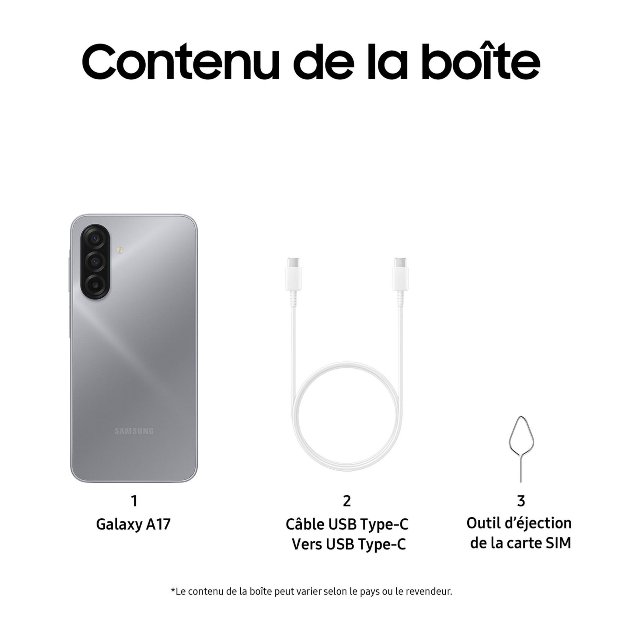 Voir la diapositive 6 : SAMSUNG Galaxy A17 4G 128Go - Bleu claire