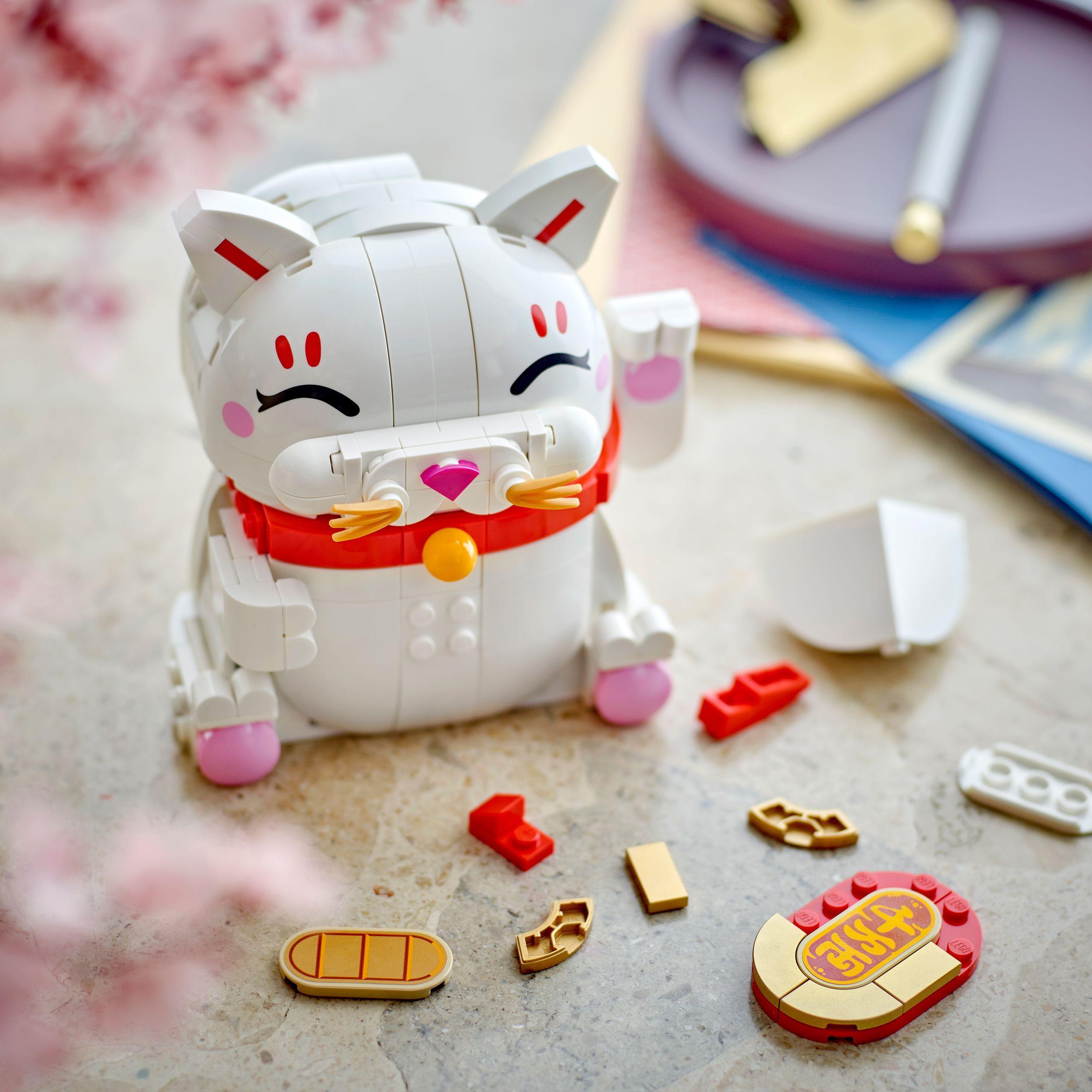 Voir la diapositive 6 : LEGO LEGO 40813 Le Chat Porte-Bonheur - Jouet de Construction pour Fille ou Garçon dès 9 ans