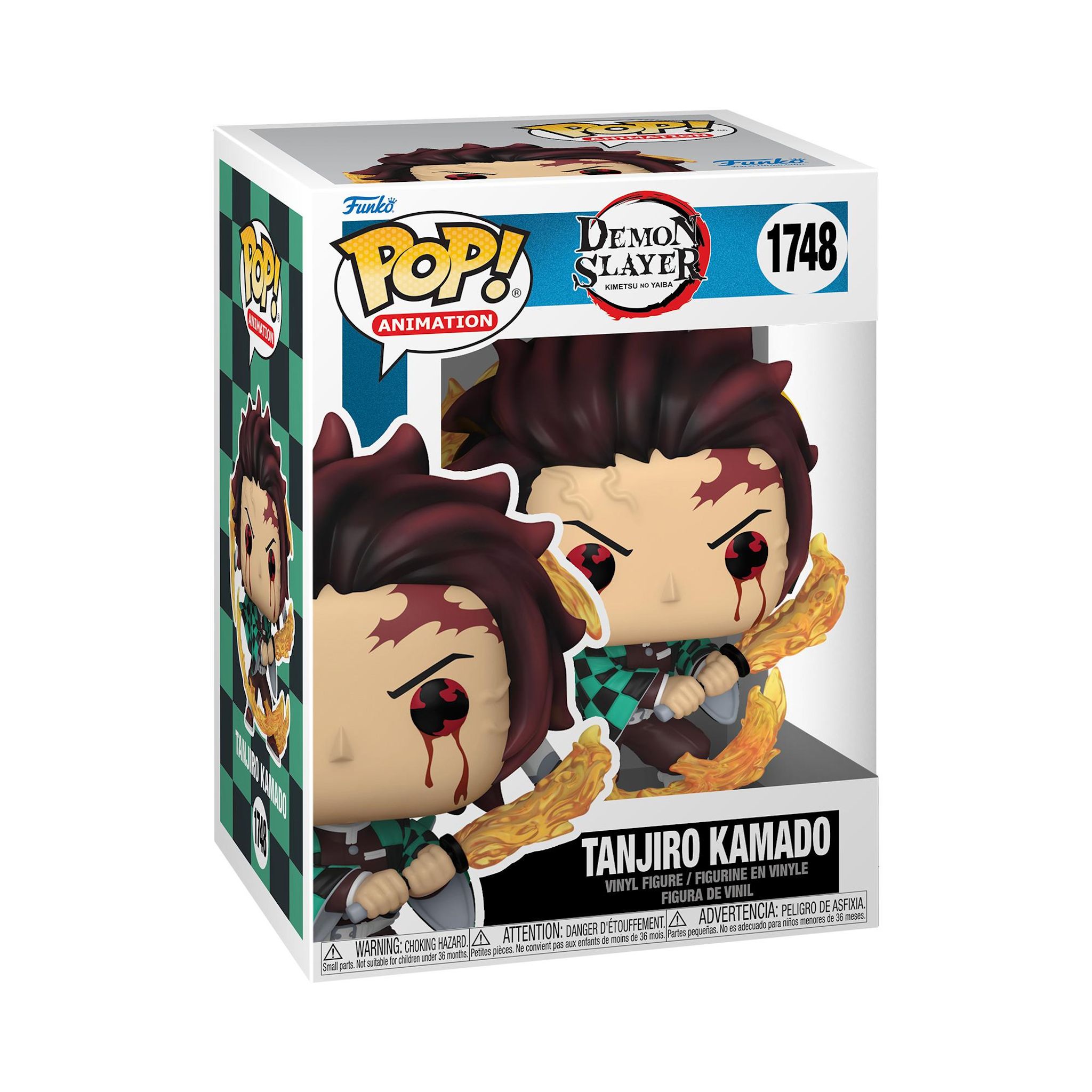 Voir la diapositive 1 : FUNKO Figurine Pop Demon Slayer Tanjiro Kamado