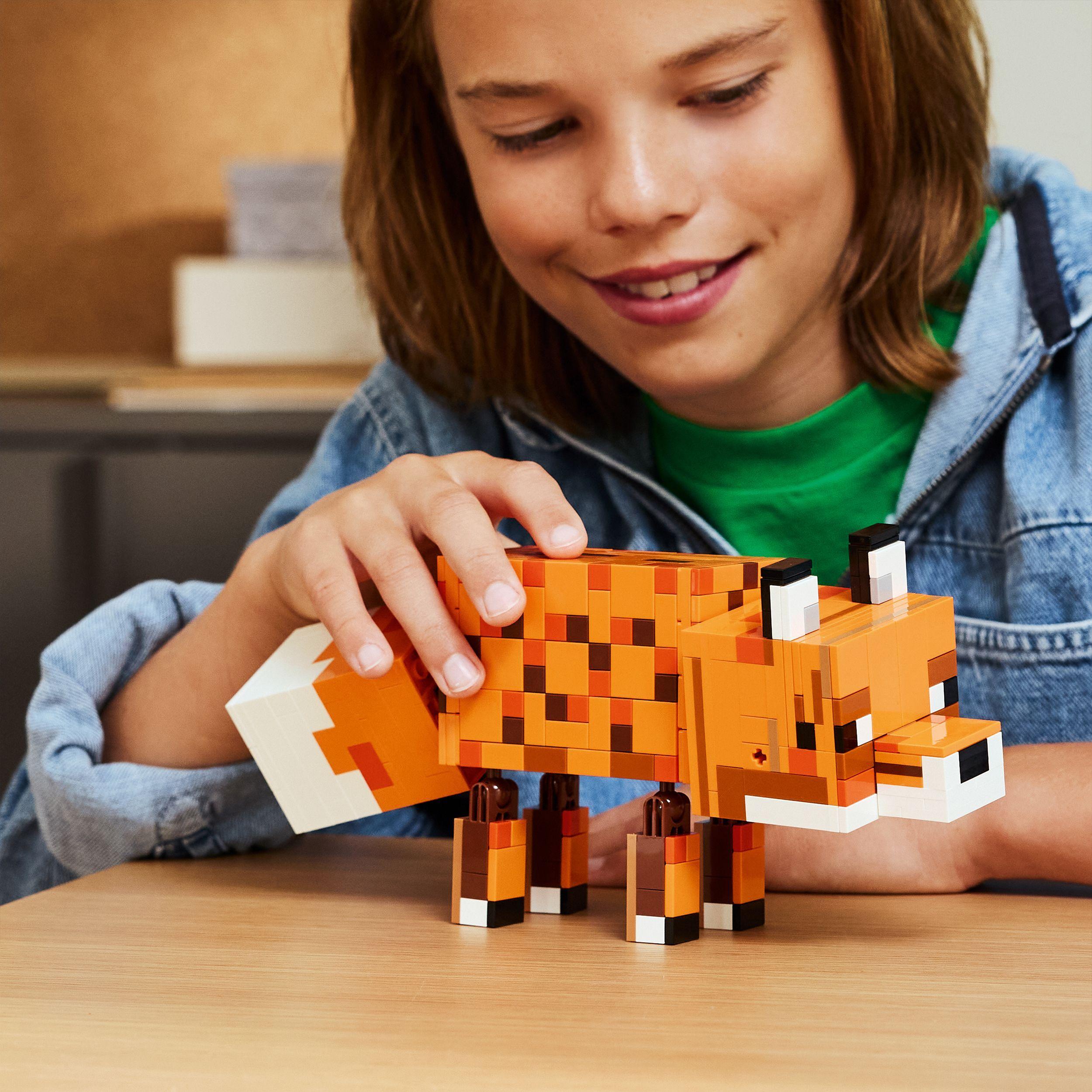 Voir la diapositive 7 : LEGO Minecraft 21588 Le Renard - Jeu 3D Garçon ou Fille dès 10 ans - Figurine d'Animal