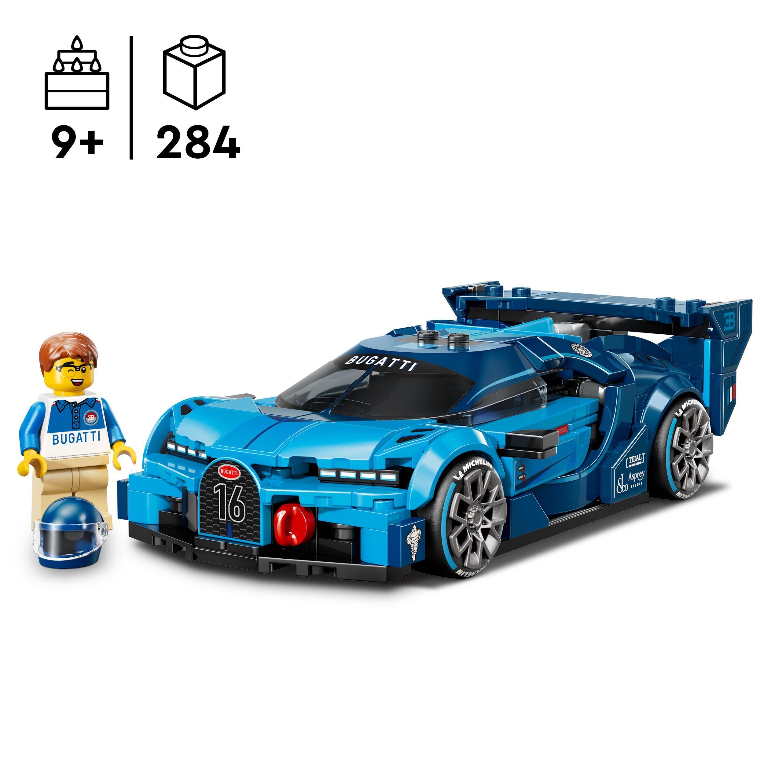 Voir la diapositive 3 : LEGO Speed Champions 77253 - Hypercar Bugatti Vision GT