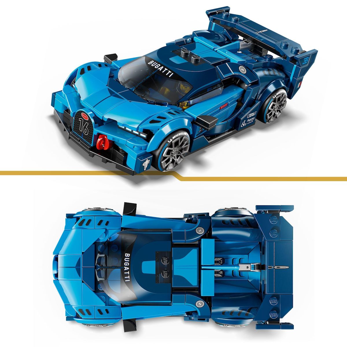 LEGO Speed Champion 77253 - Hypercar Bugatti Vision GT