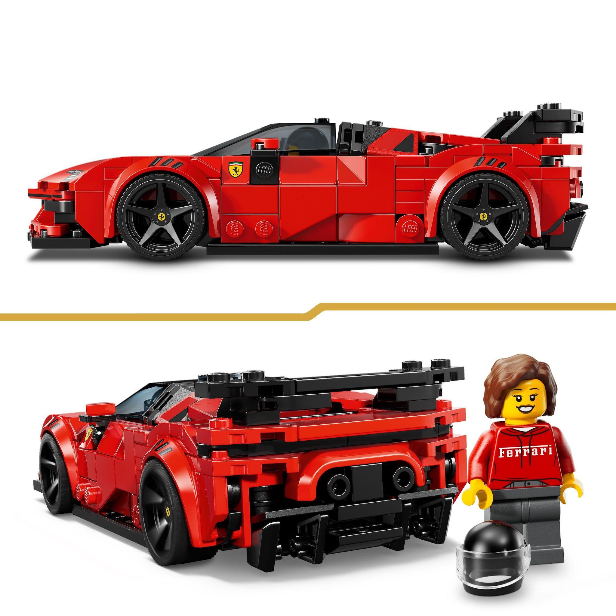 Voir la diapositive 5 : LEGO Speed Champions 77254 - Voiture de Course Ferrari SF90 XX Stradale