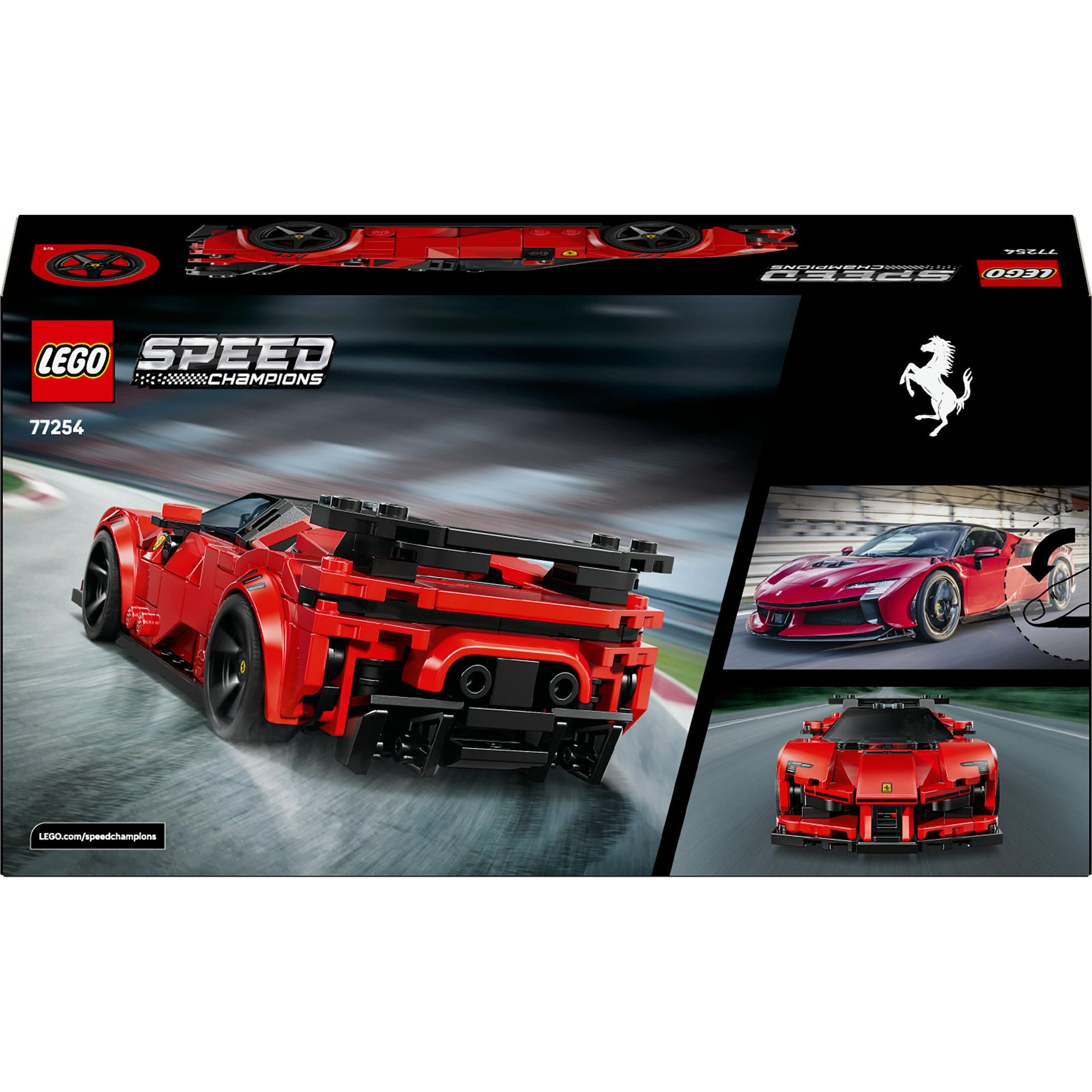 Voir la diapositive 8 : LEGO Speed Champions 77254 - Voiture de Course Ferrari SF90 XX Stradale
