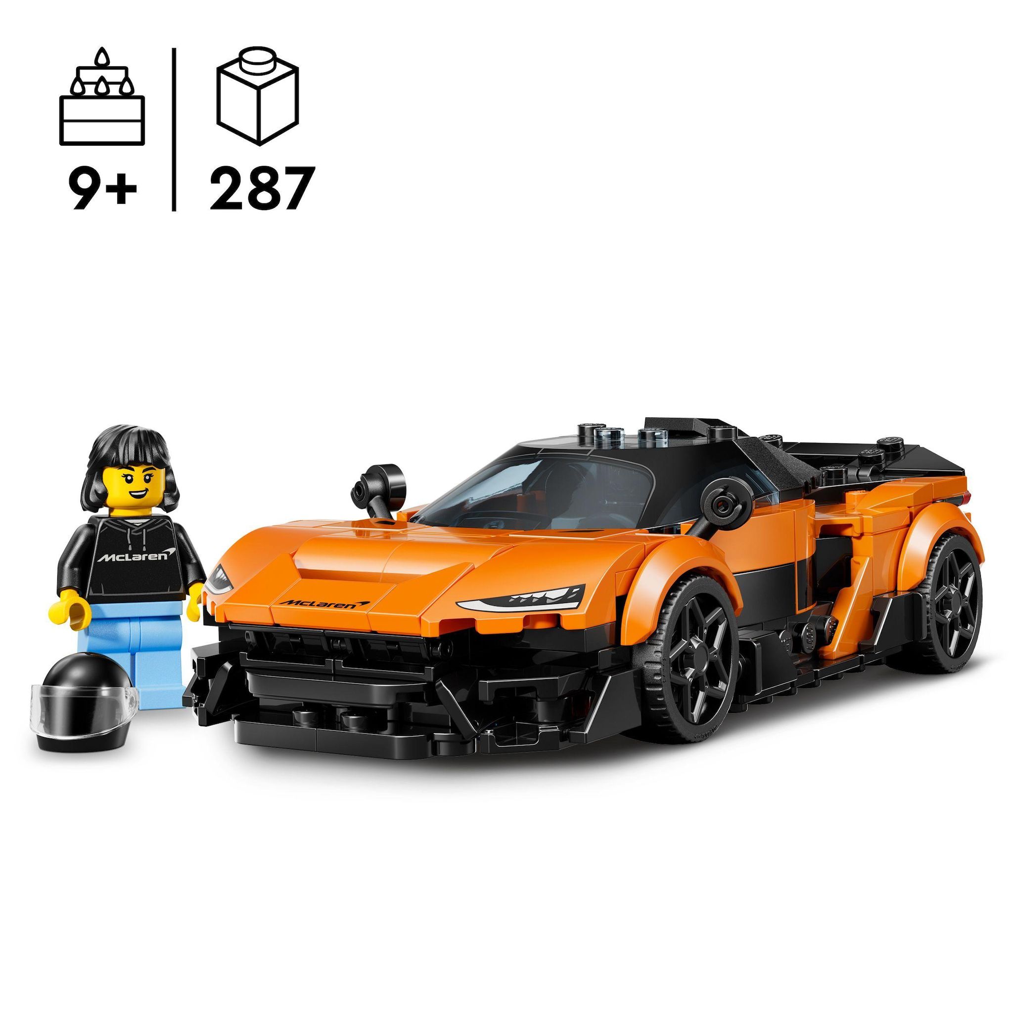 Voir la diapositive 3 : LEGO Speed Champion 77257 - McLaren W1