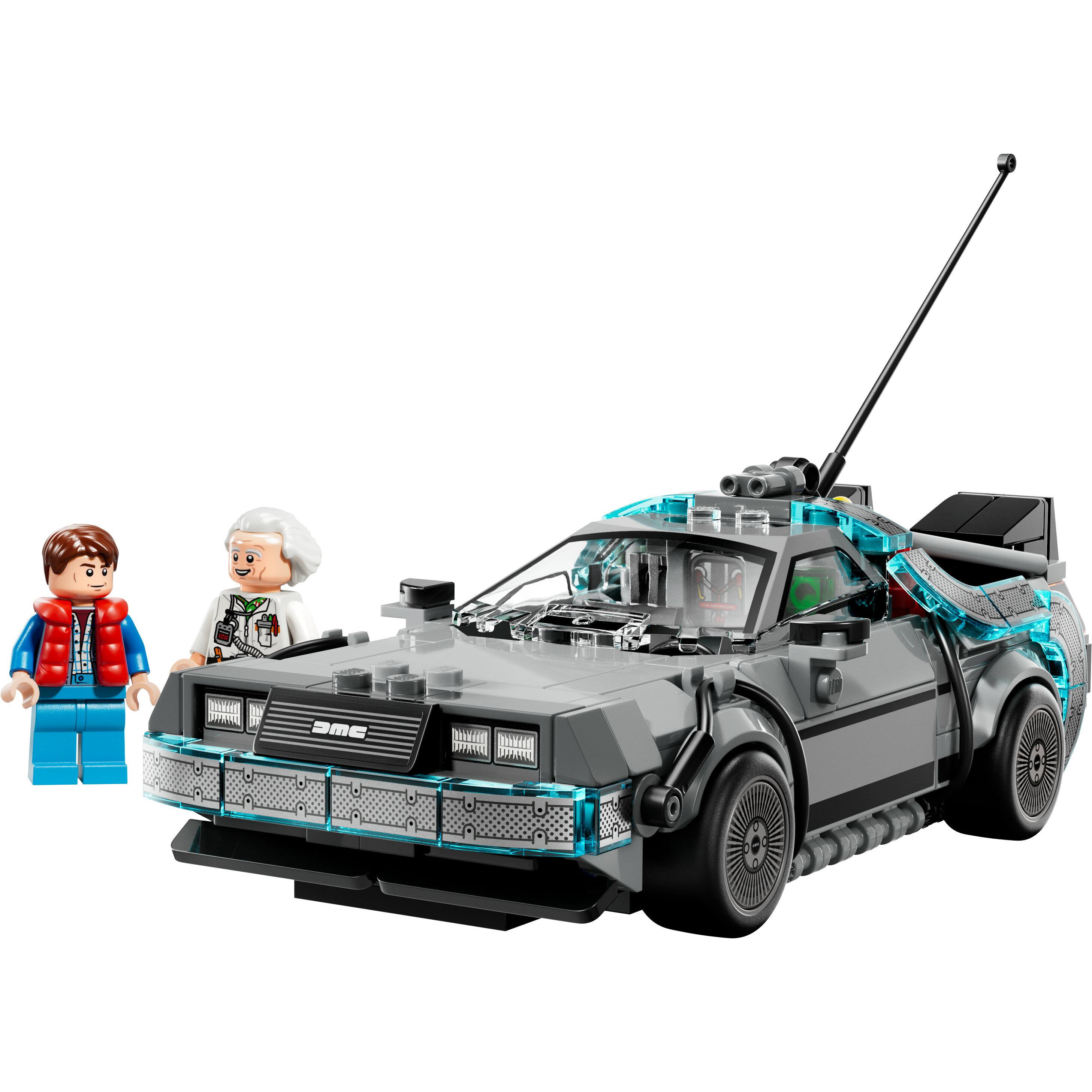 Voir la diapositive 2 : LEGO Speed Champion 77256 - La Machine à Remonter le Temps de Retour vers le Futur